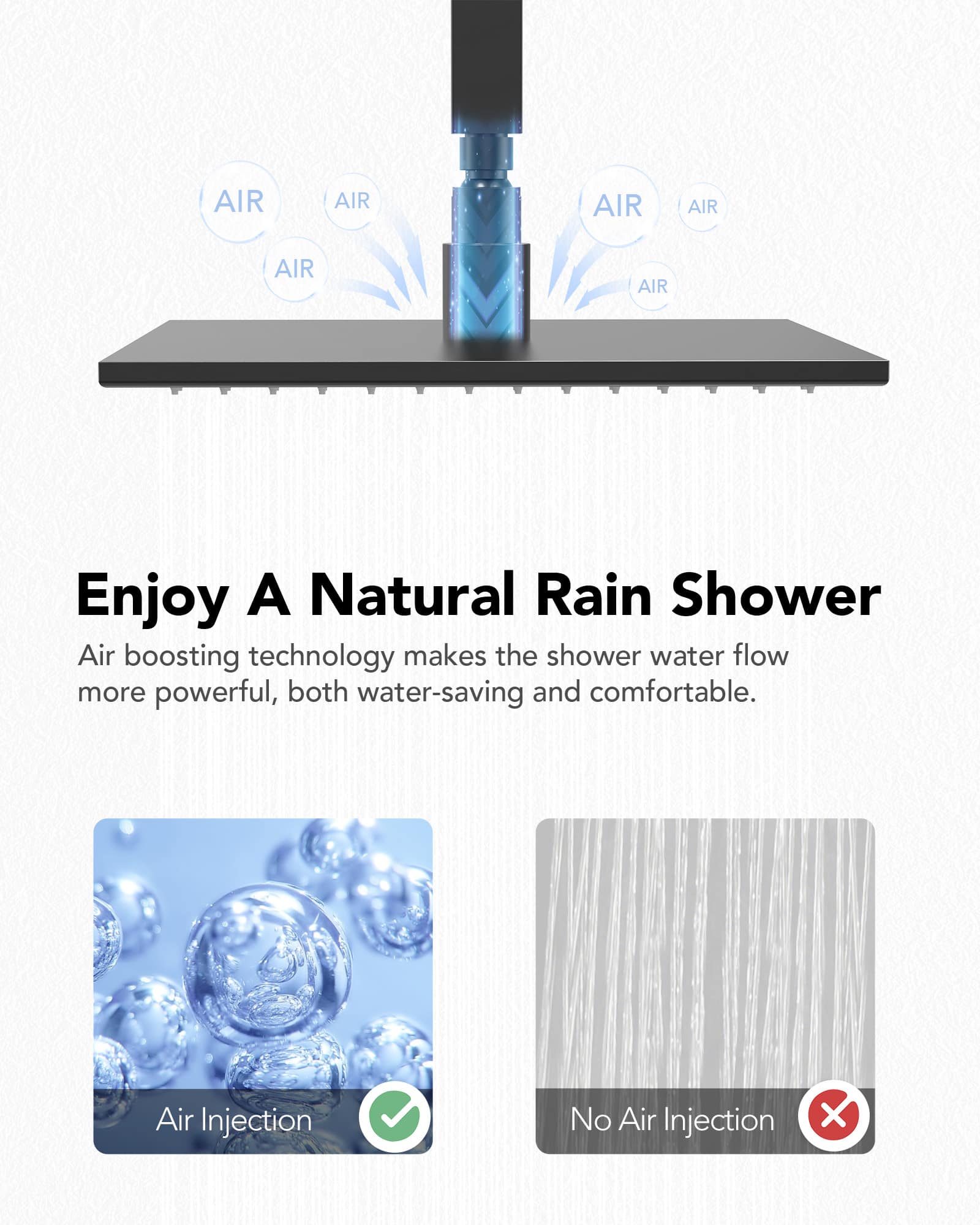 EVERSTEIN SFS-1071-BK12 Showerhead-Bar-Panels - View #6