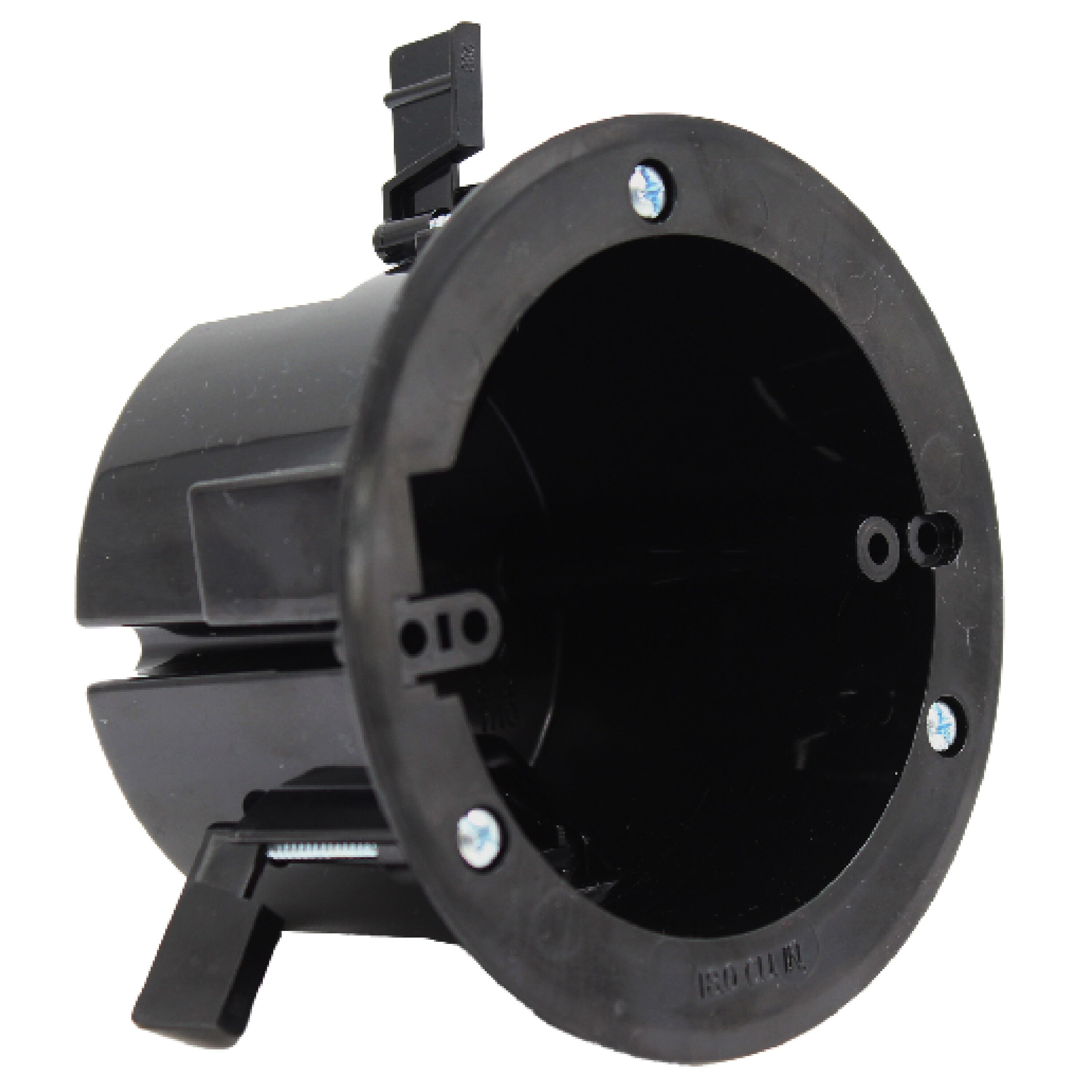 Cantex 18 cu in Black Polycarbonate Round Ceiling Box
