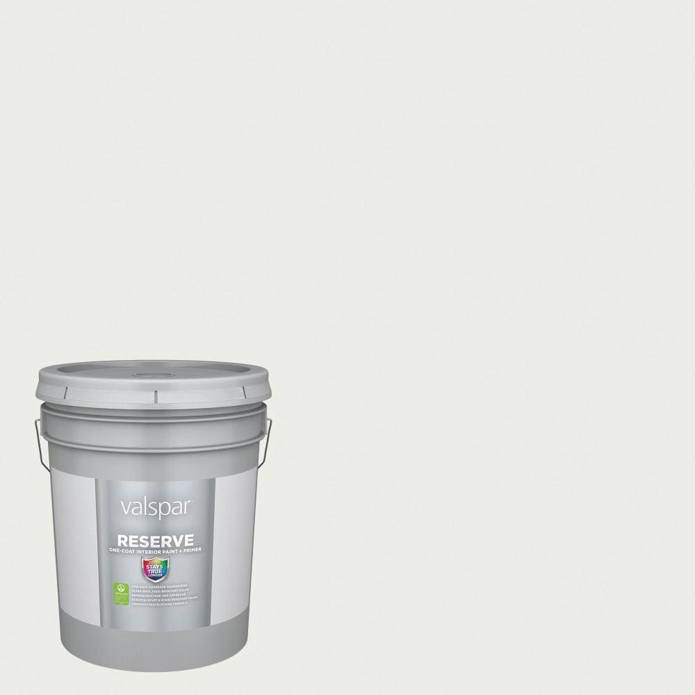 Valspar 7006-10-2916584 Reserve Flat Cool Gray 7006-10 Latex Interior Paint Paint + Primer ( 5-gallon )
