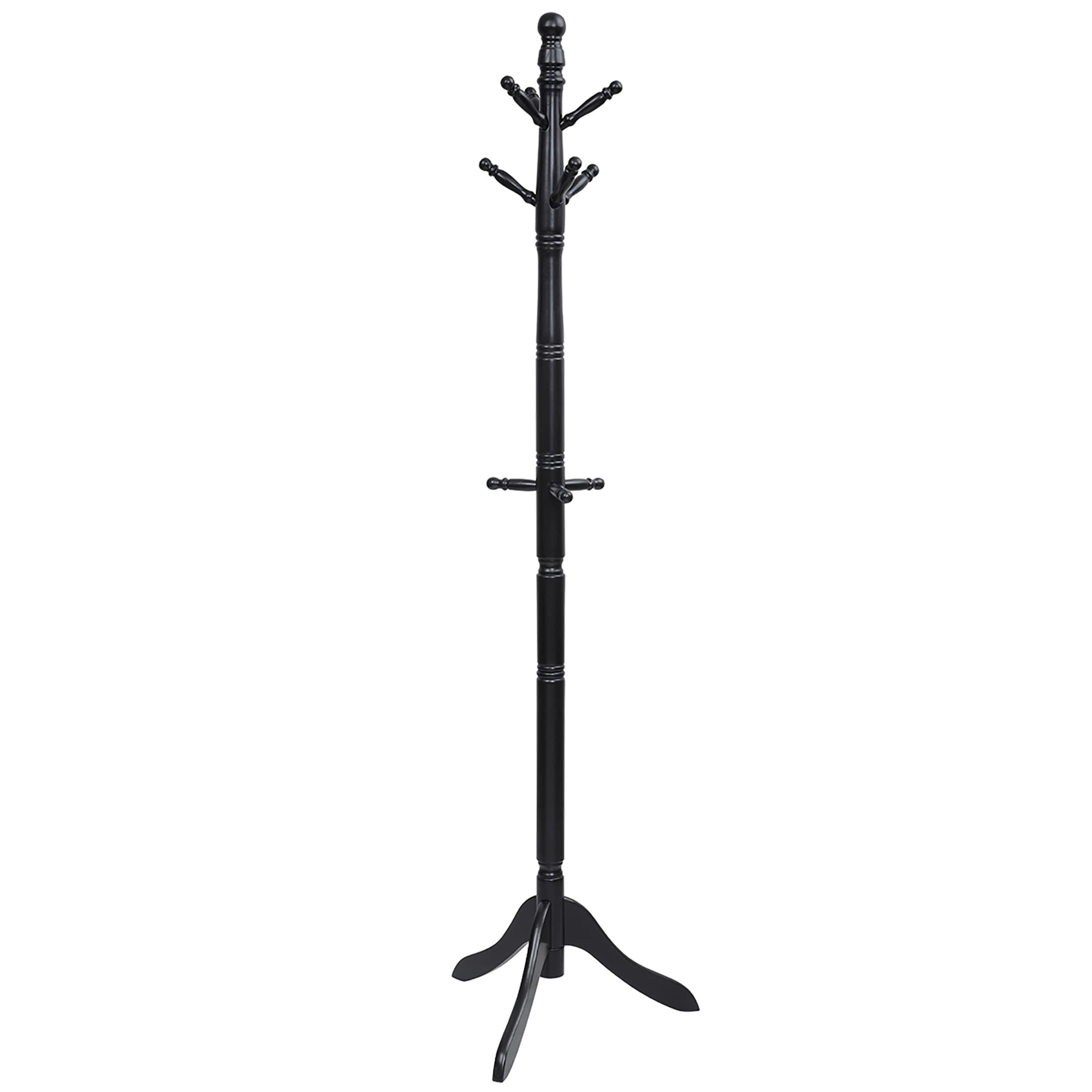 Goplus LWS00391 Black 9 -Hook Coat rack