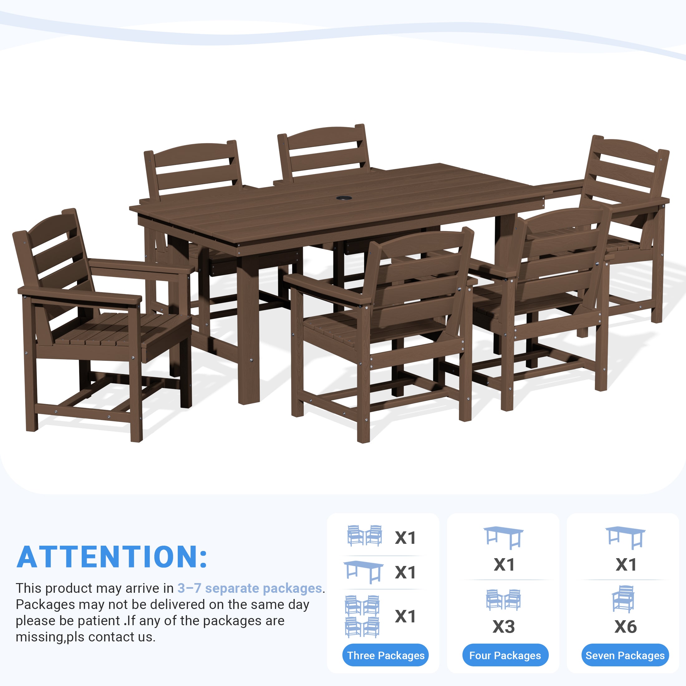 JEAREY PEJYCZY07-BN Patio-Dining-Sets - View #9