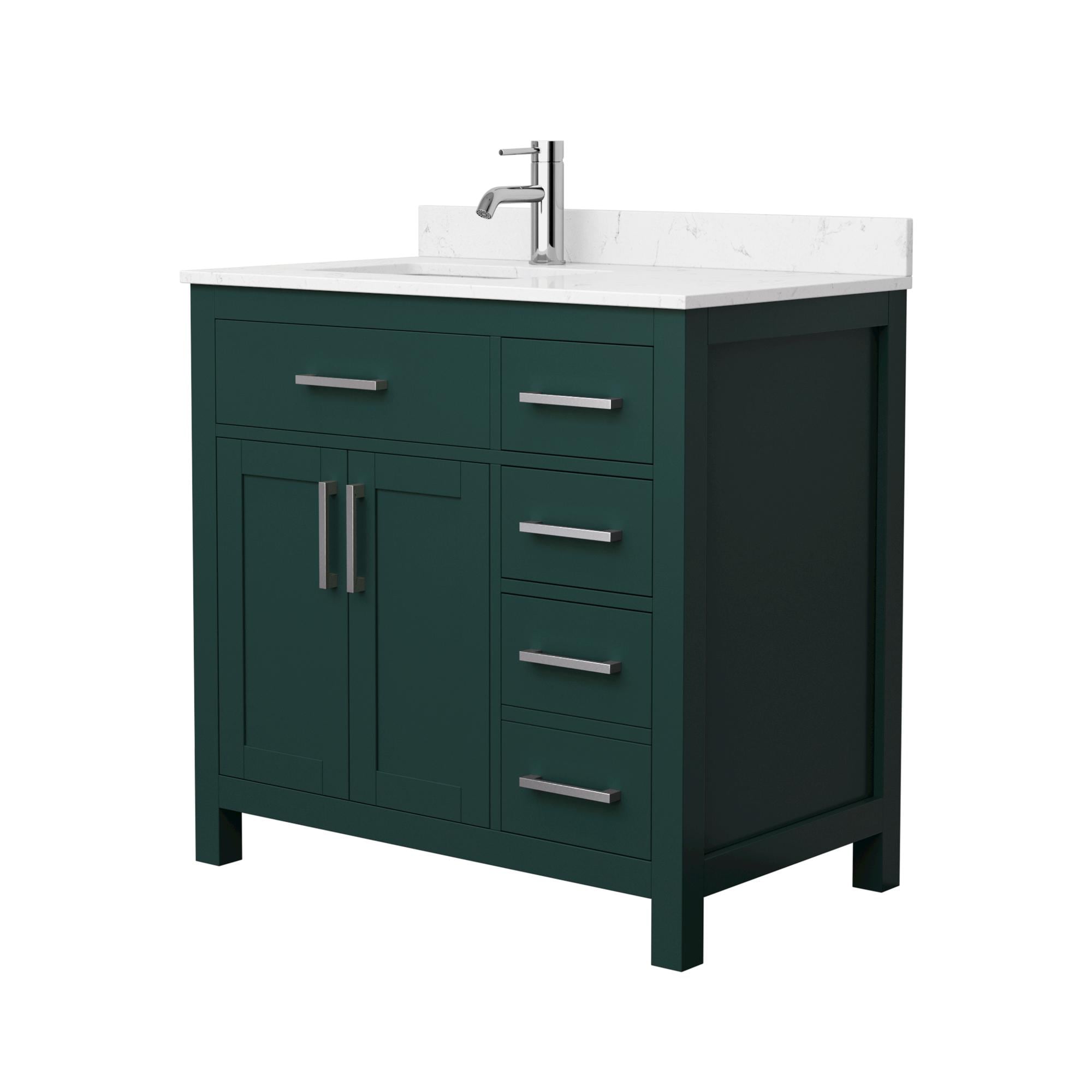 Wyndham Collection WCG242436SGECCUNSMXX Bath-Vanity-Combo - View #2