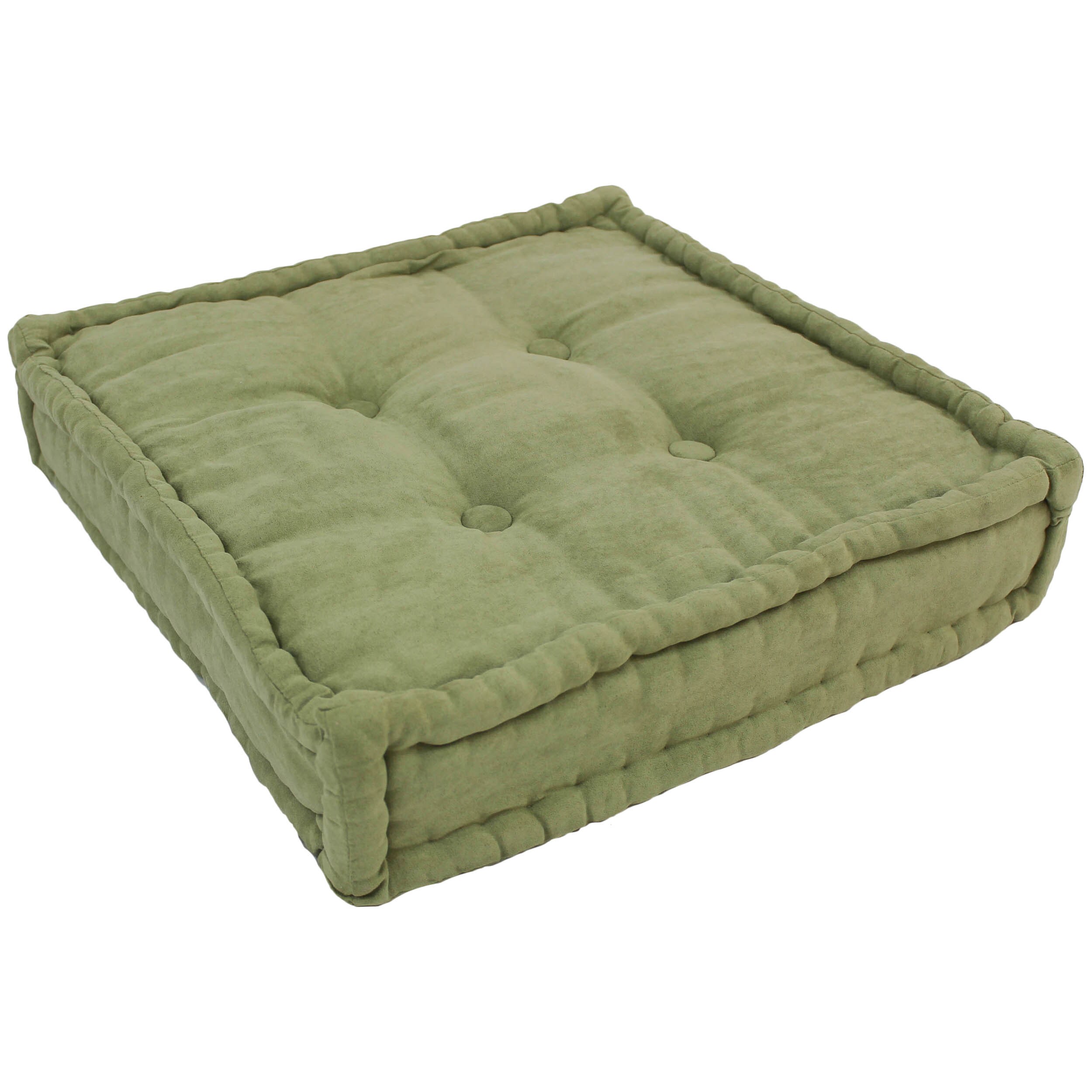 Blazing Needles 20-SQ-MS-SG 2 -Piece 20-in x 20-in Sage Green Square Indoor Decorative Pillow