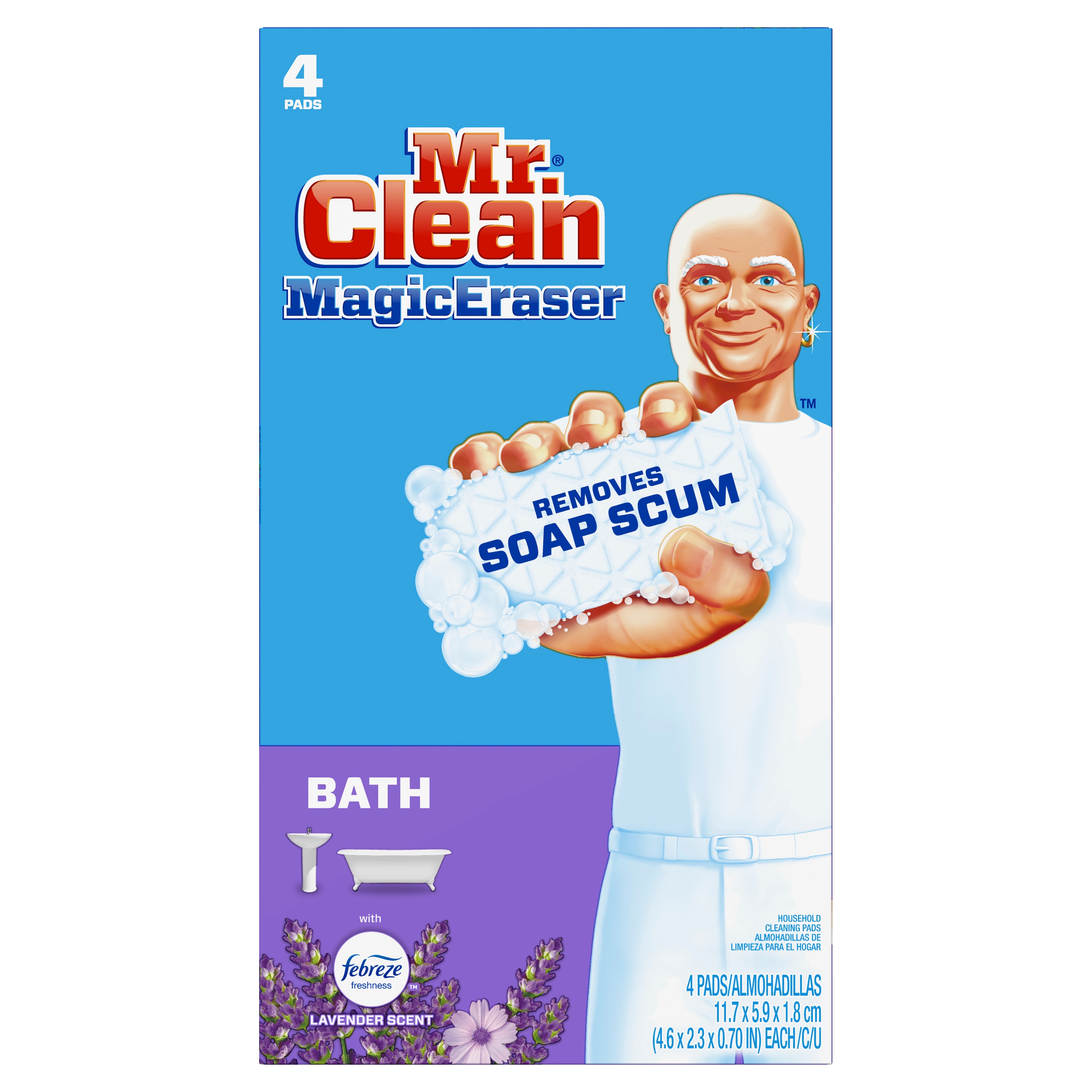 Nếu bạn muốn có một phòng tắm sạch sẽ, tinh tươm, Mr. Clean Magic Eraser Bath là sự lựa chọn hoàn hảo. Với khả năng làm sạch sâu và diệt khuẩn, sản phẩm này không chỉ mang lại cảm giác dễ chịu mà còn đảm bảo an toàn cho gia đình của bạn. Hãy xem ảnh liên quan để khám phá thêm nhé!