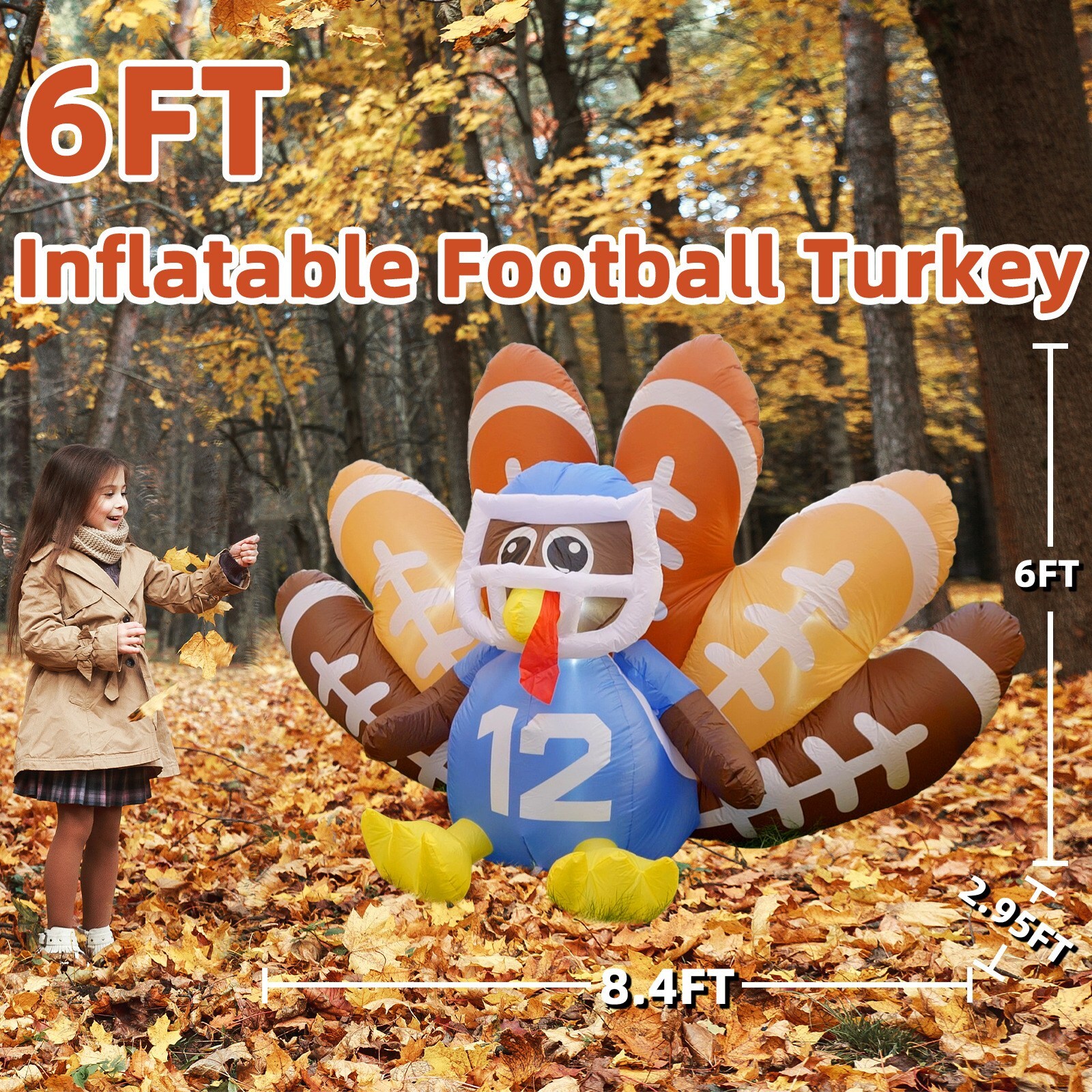 Jumpfly IDT01 Outdoor-Thanksgiving-Decor - View #2
