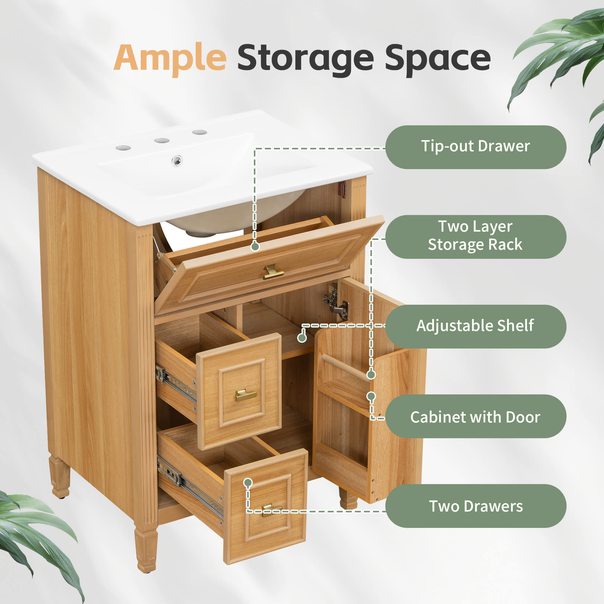 Vynxaria LEXY2001DJGXTYS025 Bath-Vanity-Combo - View #5