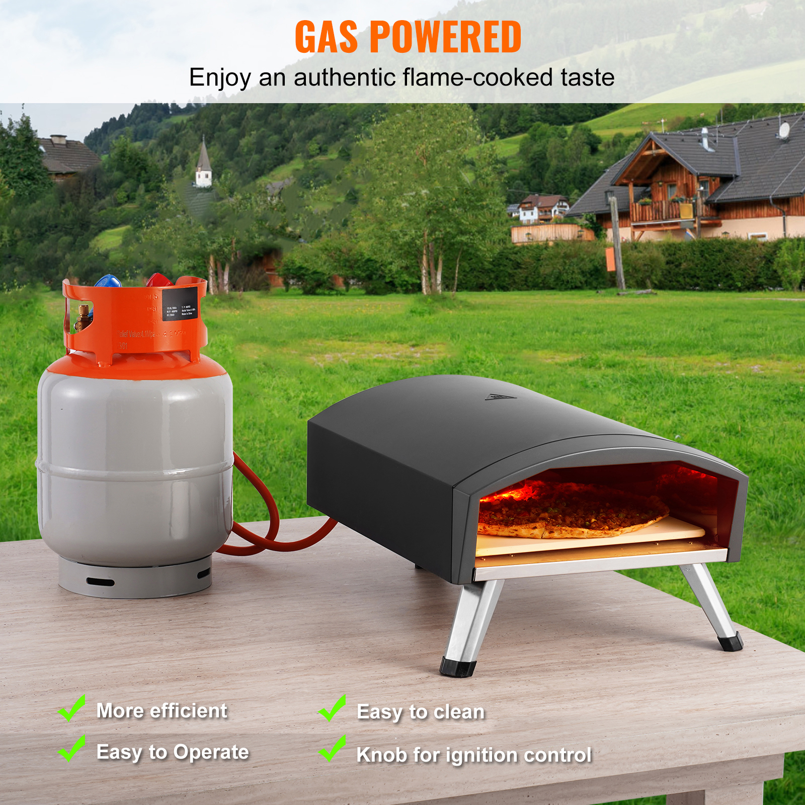 VEVOR BXPSLWPTWXZGNI9RBV0 Outdoor-Pizza-Ovens - View #4