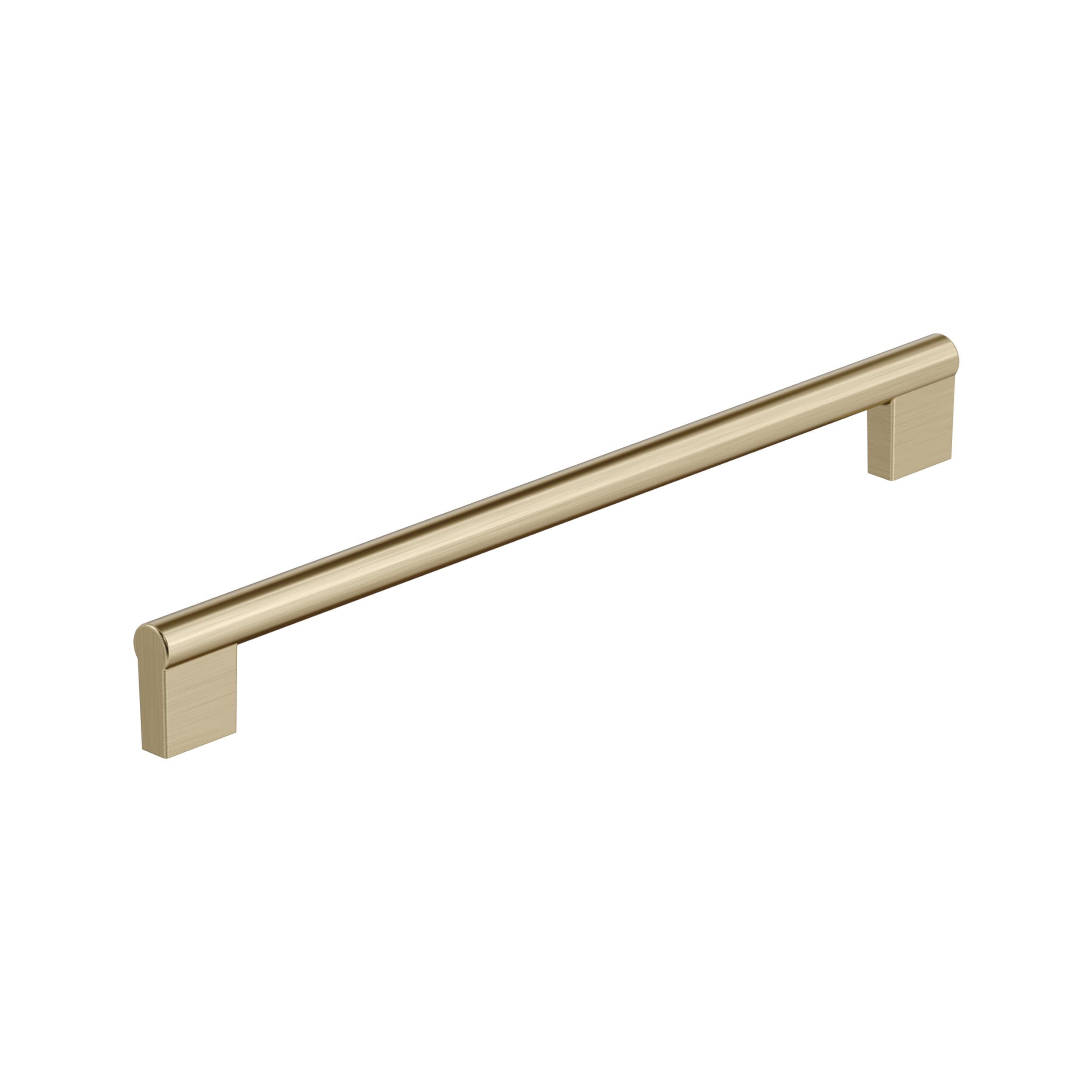 Amerock BP55532BBZ Versa 10-1/16-in , 256mm Center to Center Golden Champagne Cylindrical Bar