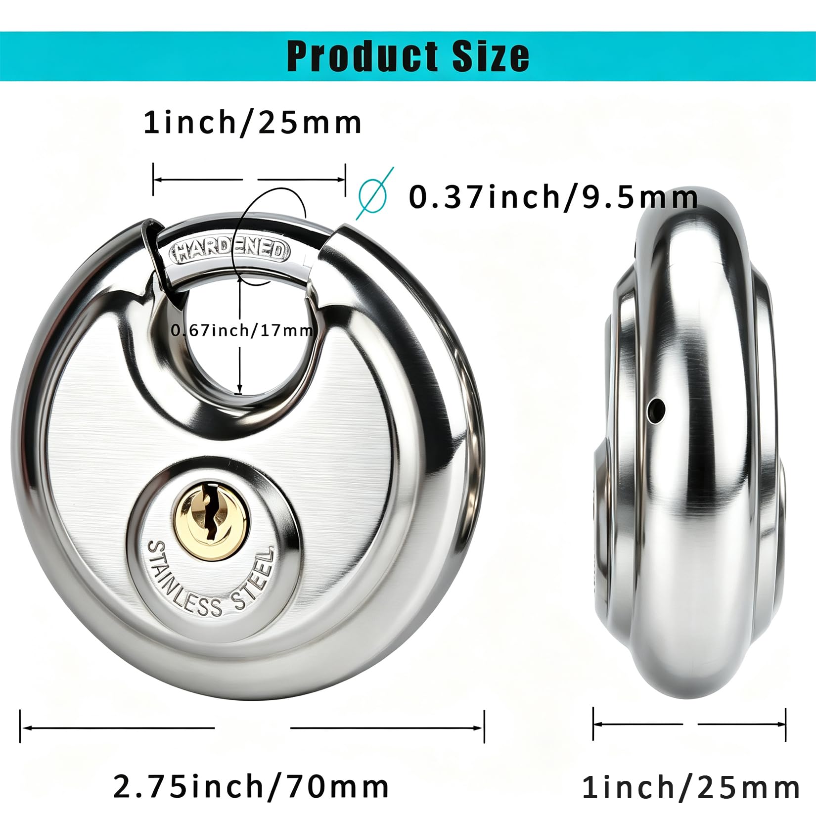 CYIKE LCY0810E373 Padlocks-Locks-Cables - View #7