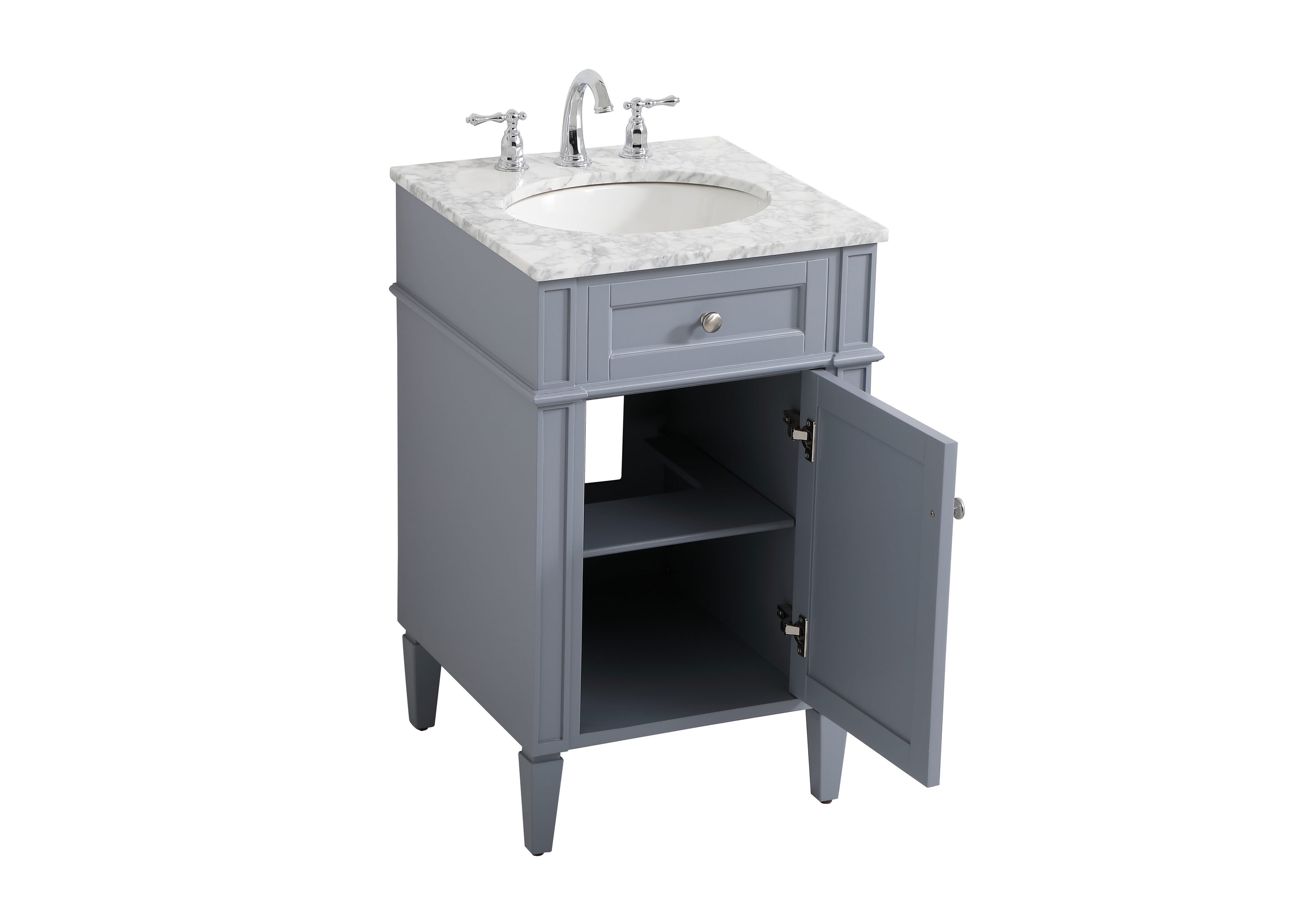 Elegant Decor HF37563GR Bath-Vanity-Combo - View #10