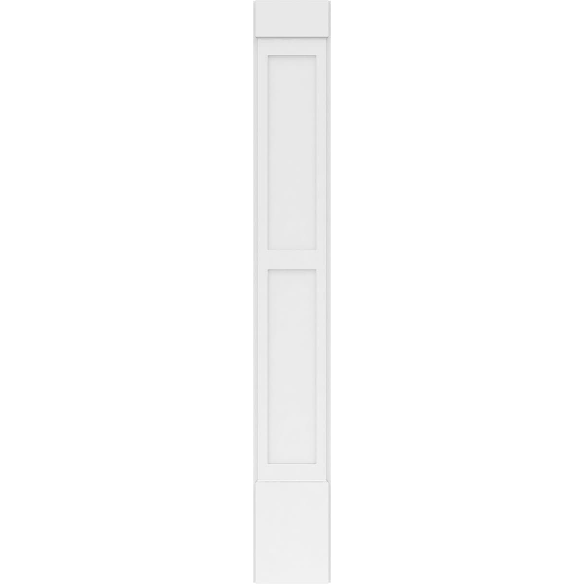Ekena Millwork PILP12X090DFP01-2 Entry-Door-Casing-Accents - View #3
