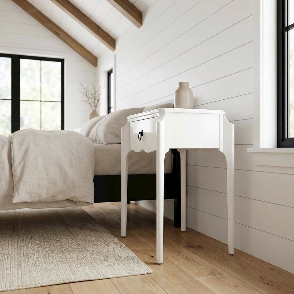 FurniFact BO2593997WHT nightstands - View #2