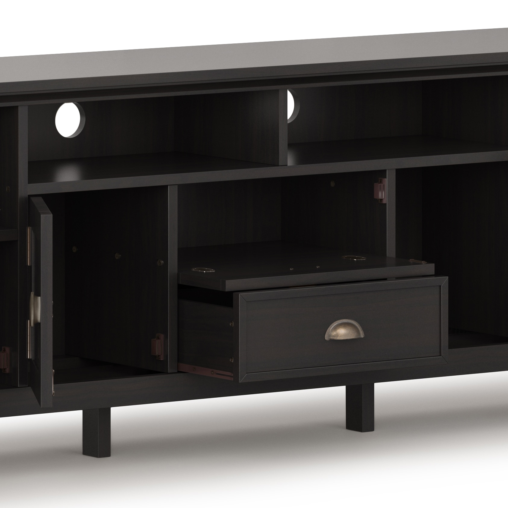 Simpli Home AXCRED72-HIC Tv-Stands - View #4