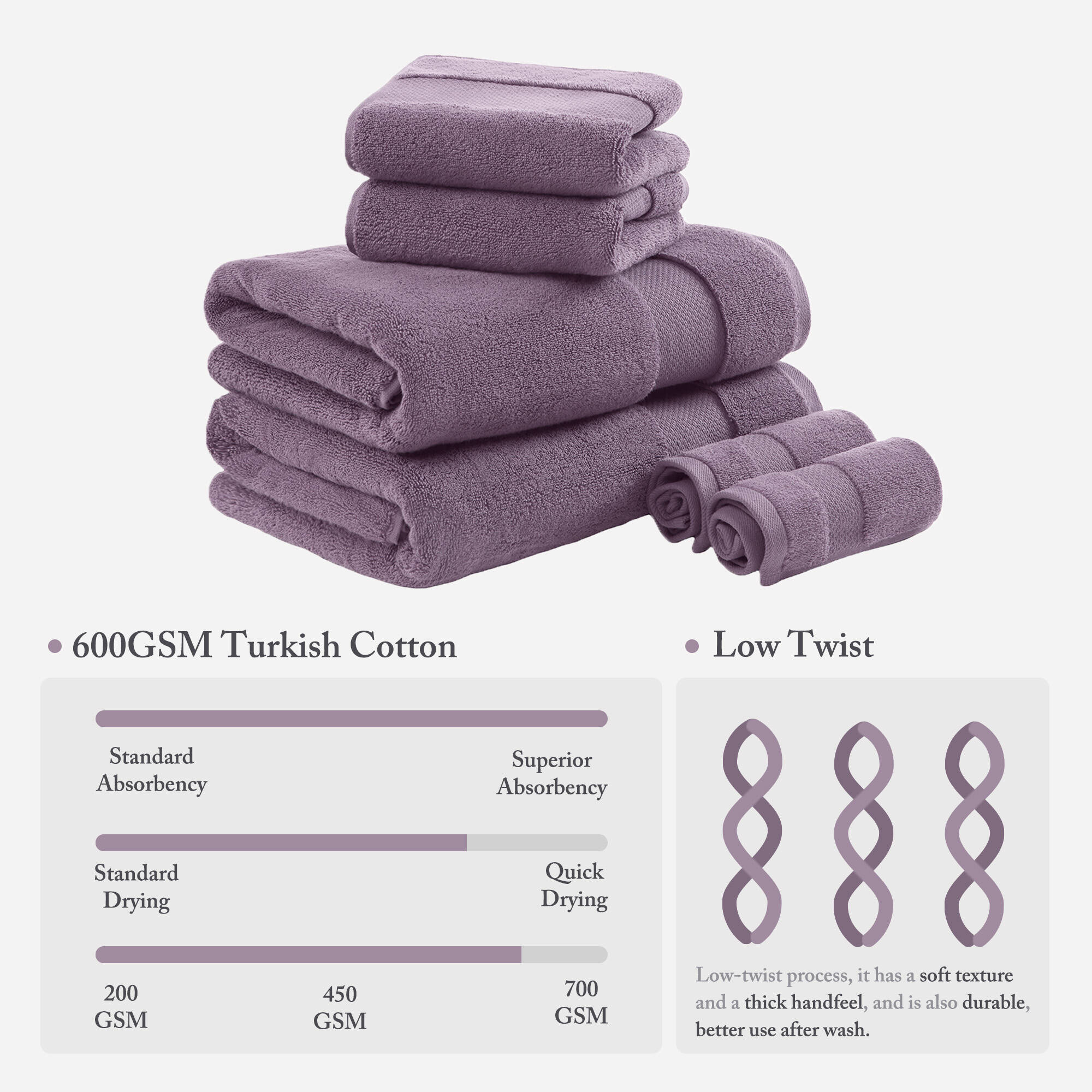 Madison Park Signature MPS73-467 Bath-Towels - View #3
