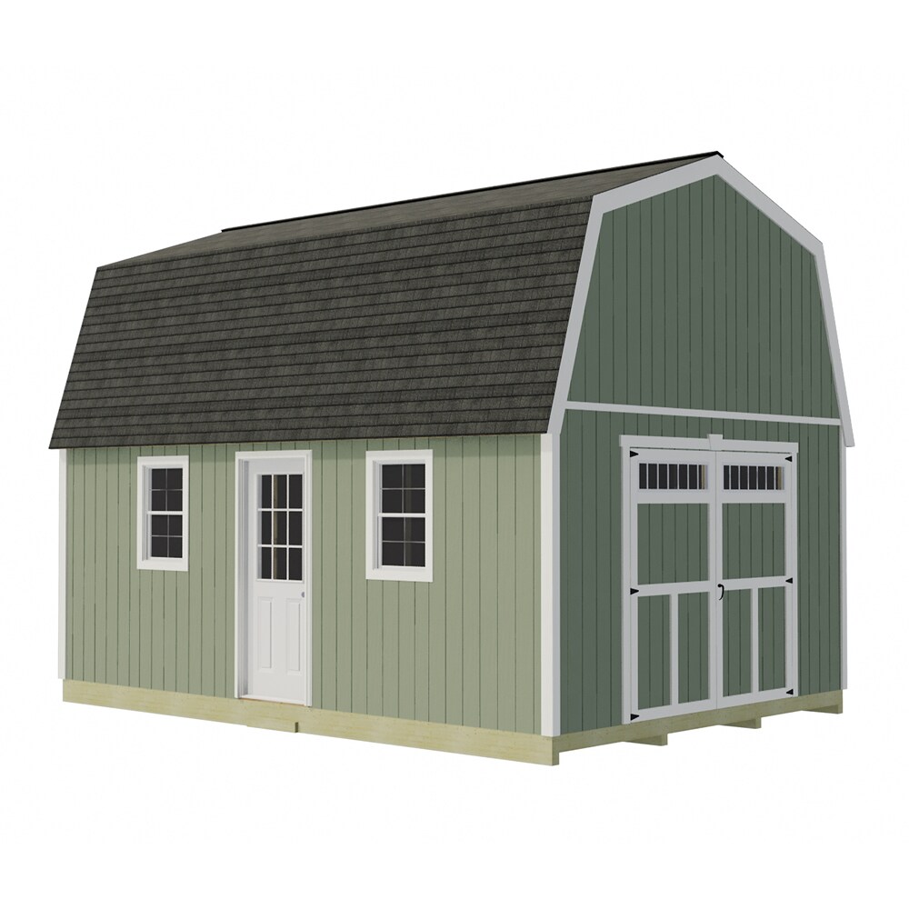 Best Barns PWOOD1424 Wood-Storage-Buildings - View #3