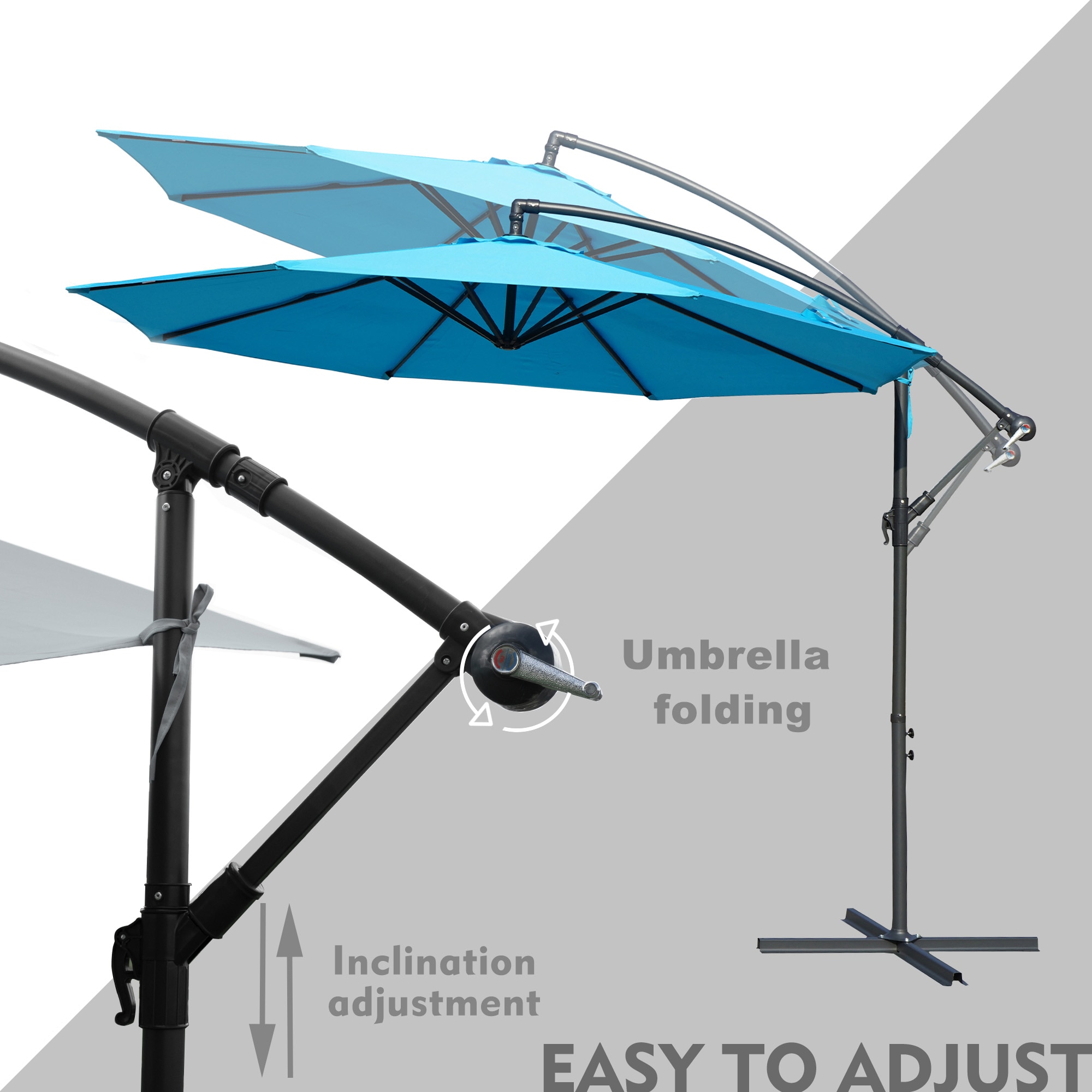 Kozyard KZBANA10BLU Umbrellas-2 - View #3