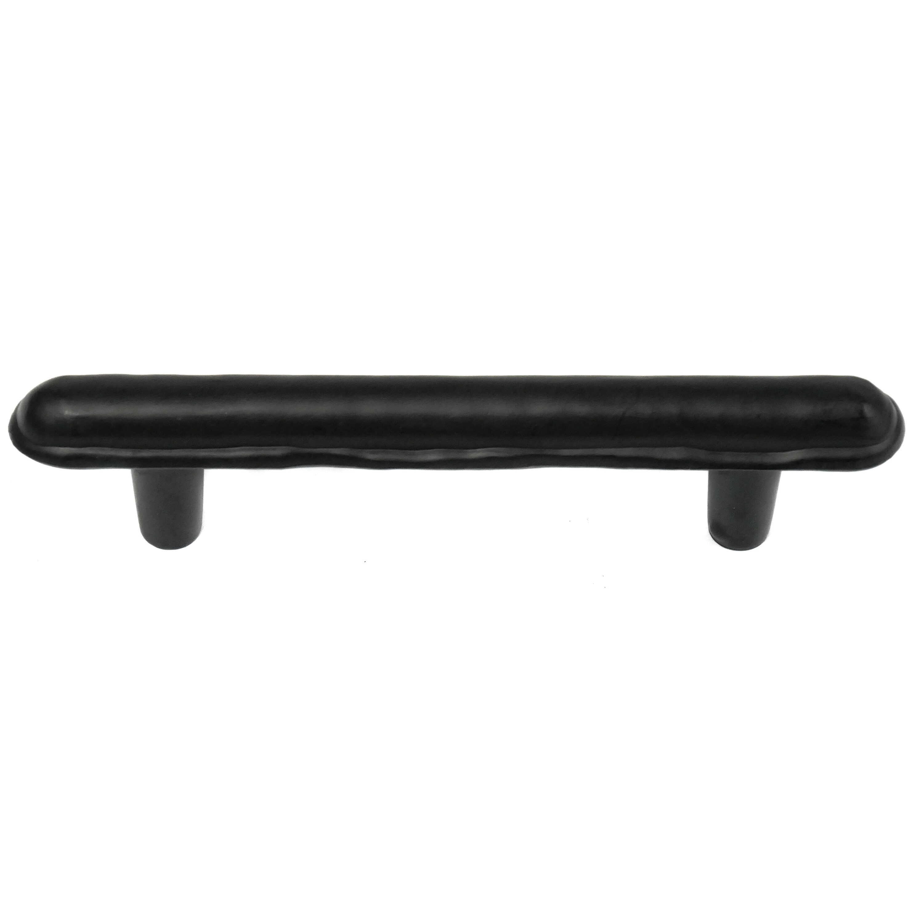 Laurey 37520 Merlot 3-in , 76mm Center to Center Iron Black Rectangular Handle Drawer Pulls