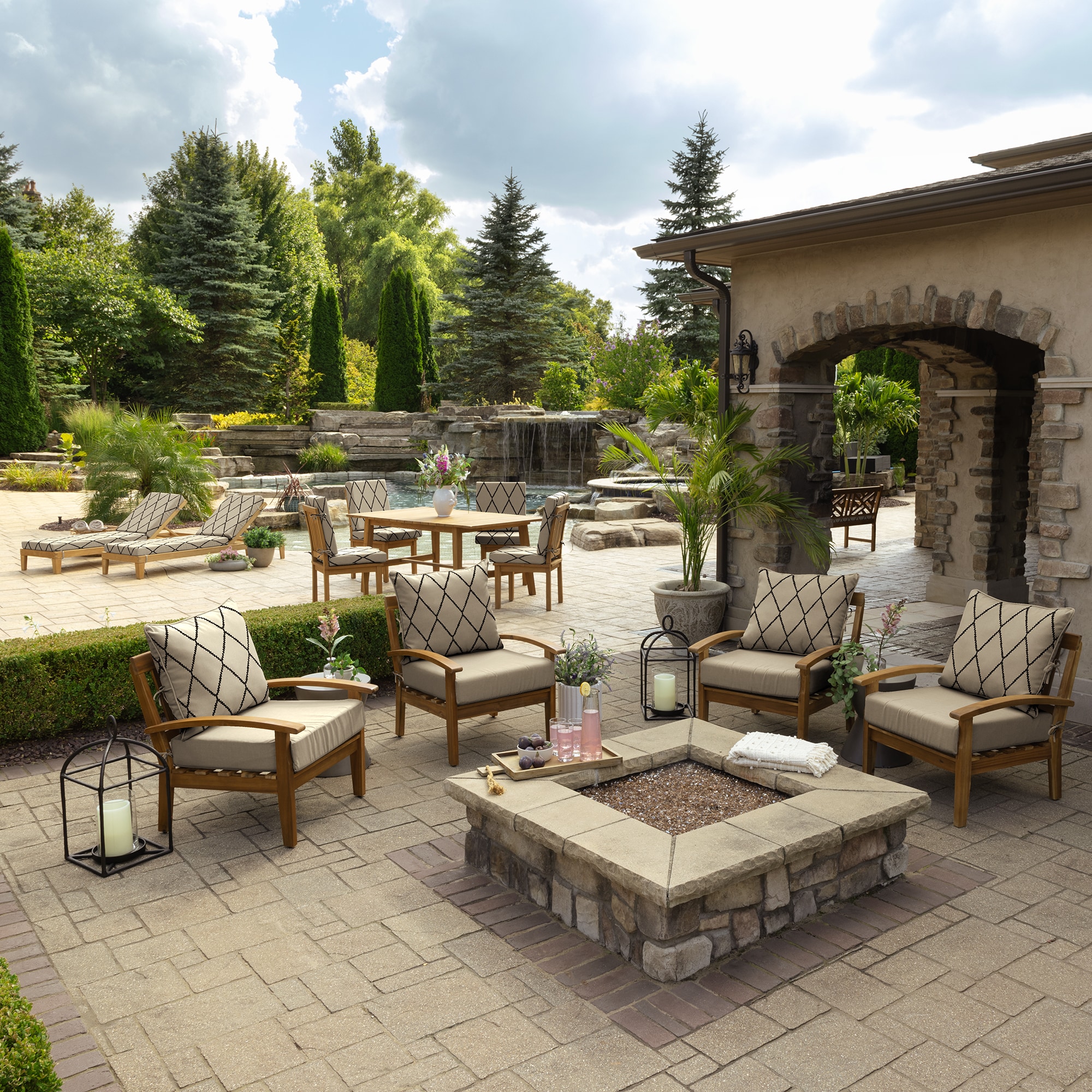 ARDEN ZR0WF79A-DKZ1 Patio-Furniture-Cushions - View #6
