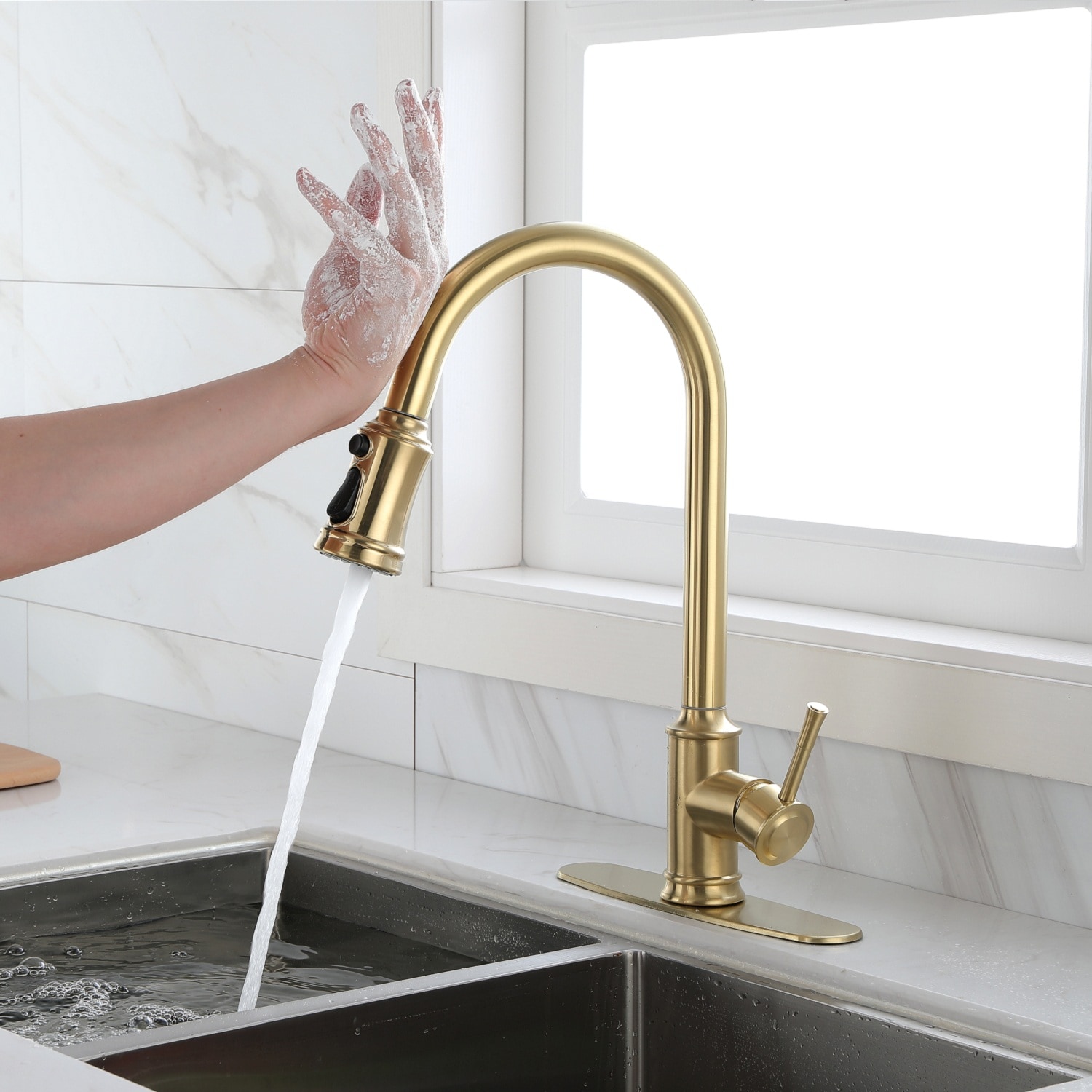 Clihome DG-KF13LSJ Kitchen-Faucets - View #3