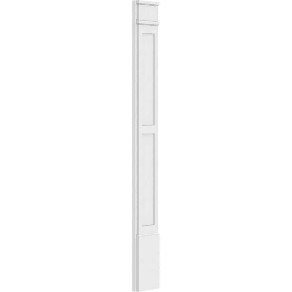 Ekena Millwork PILP08X072DFP02-2 Entry-Door-Casing-Accents - View #4
