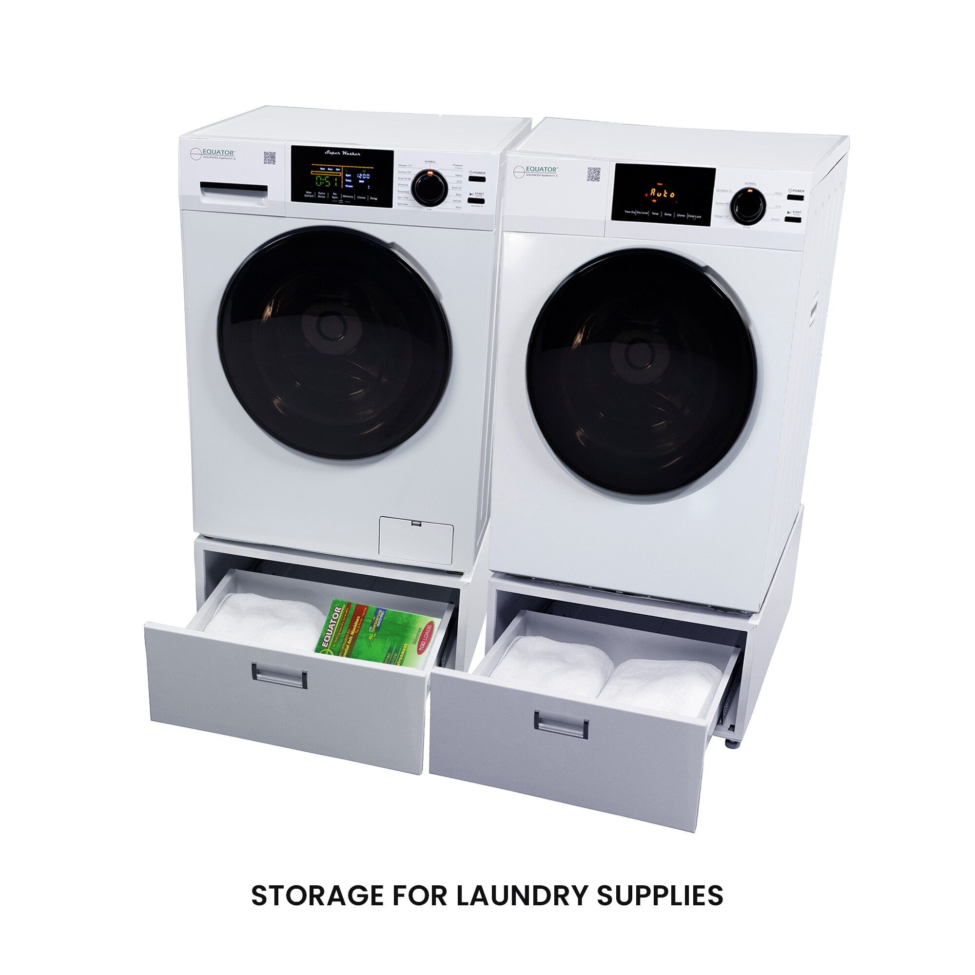 Equator Advanced Appliances EW 835+ED 880+2 PDL Combo-Washer-And-Dryer - View #10