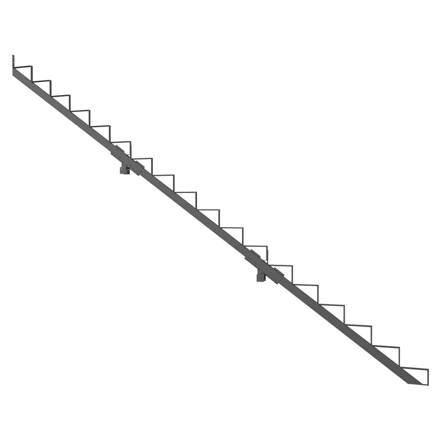 Pylex 18 -Steps Steel Outdoor Stair Stringer