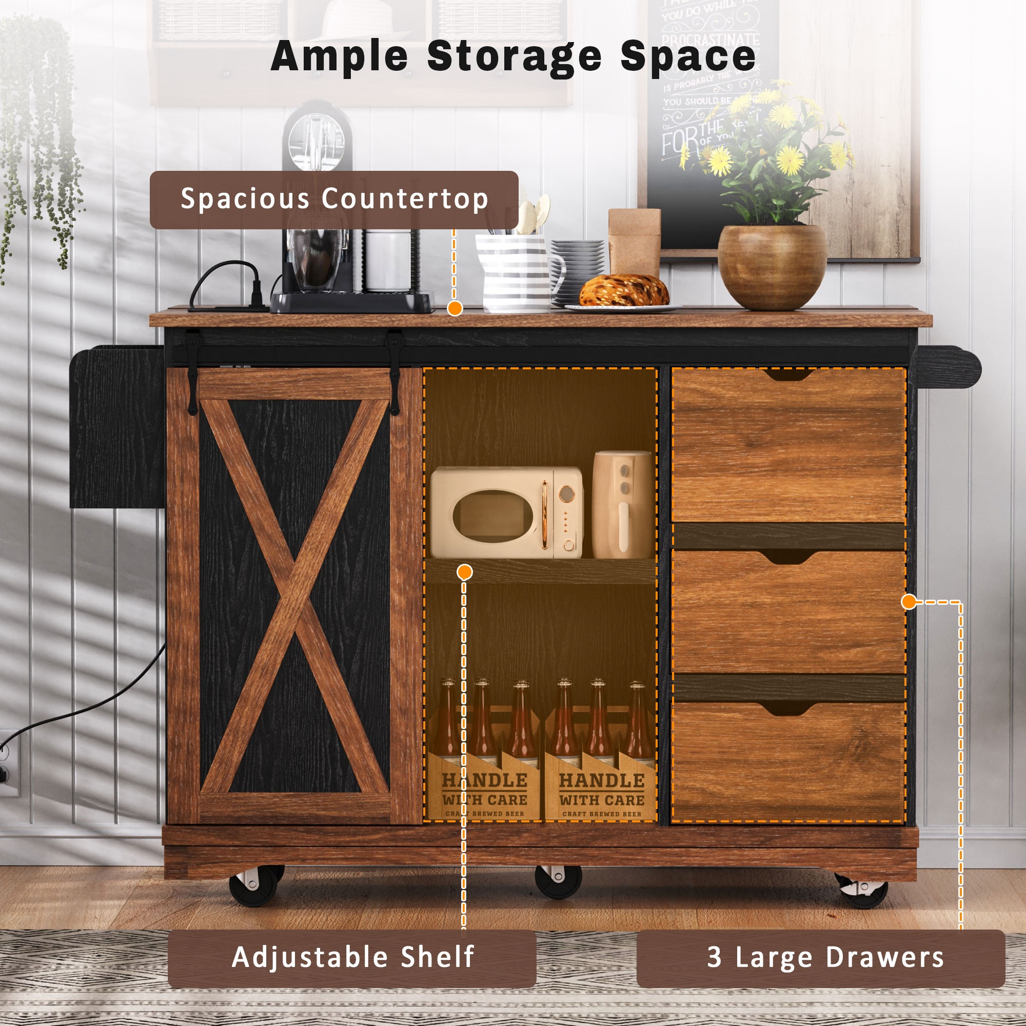 BABOOM BOM-8964AAW-OR Kitchen-Furniture - View #8
