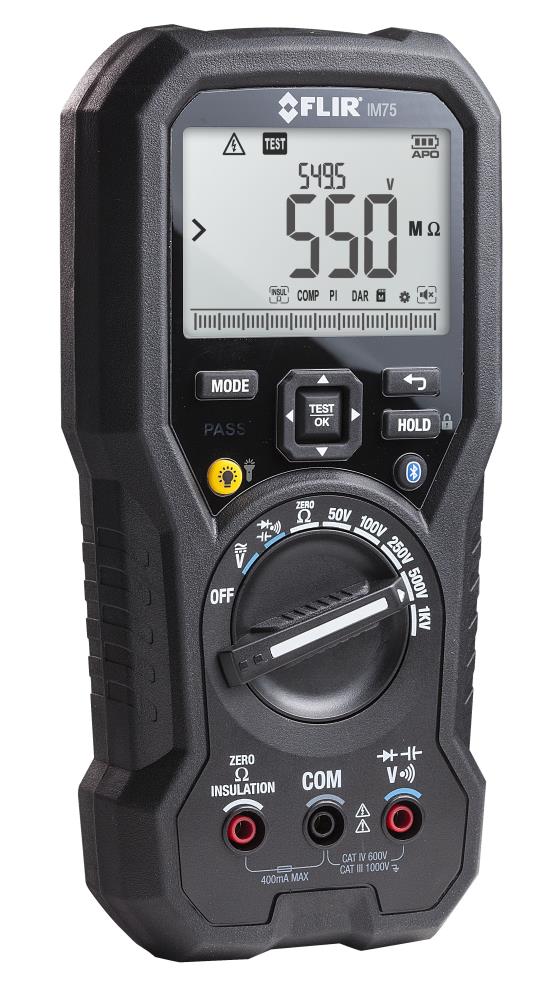 FLIR IM75 Extech Amp 1000-Volt Digital Multimeter