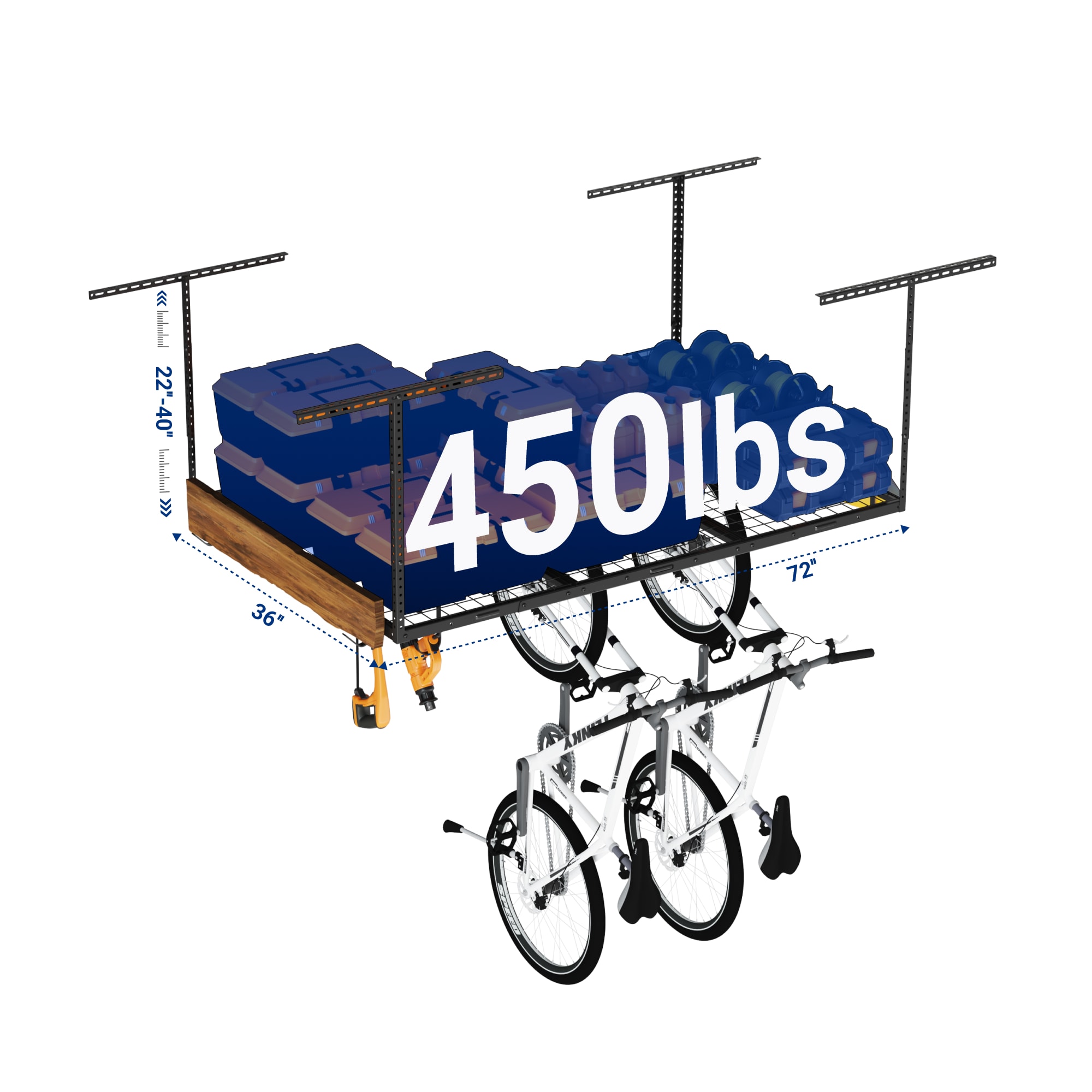 Fleximounts OHK36B-E Overhead-Garage-Storage - View #3