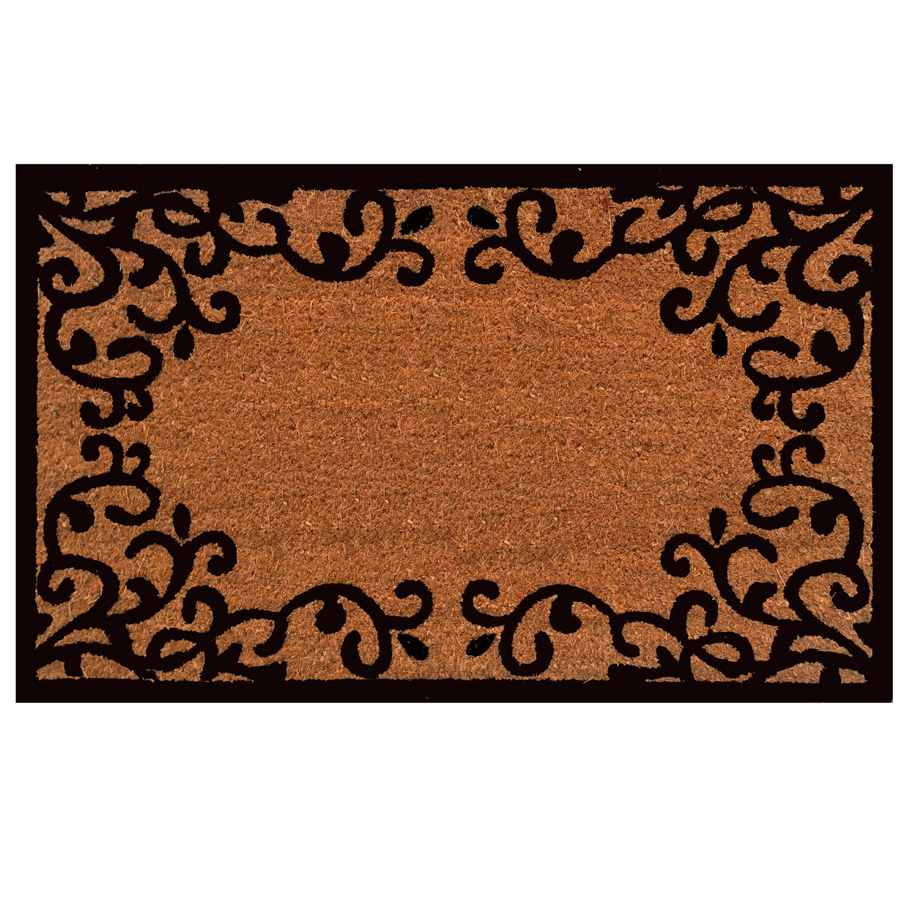 Calloway Mills Black Arch 18 x 30 Doormat