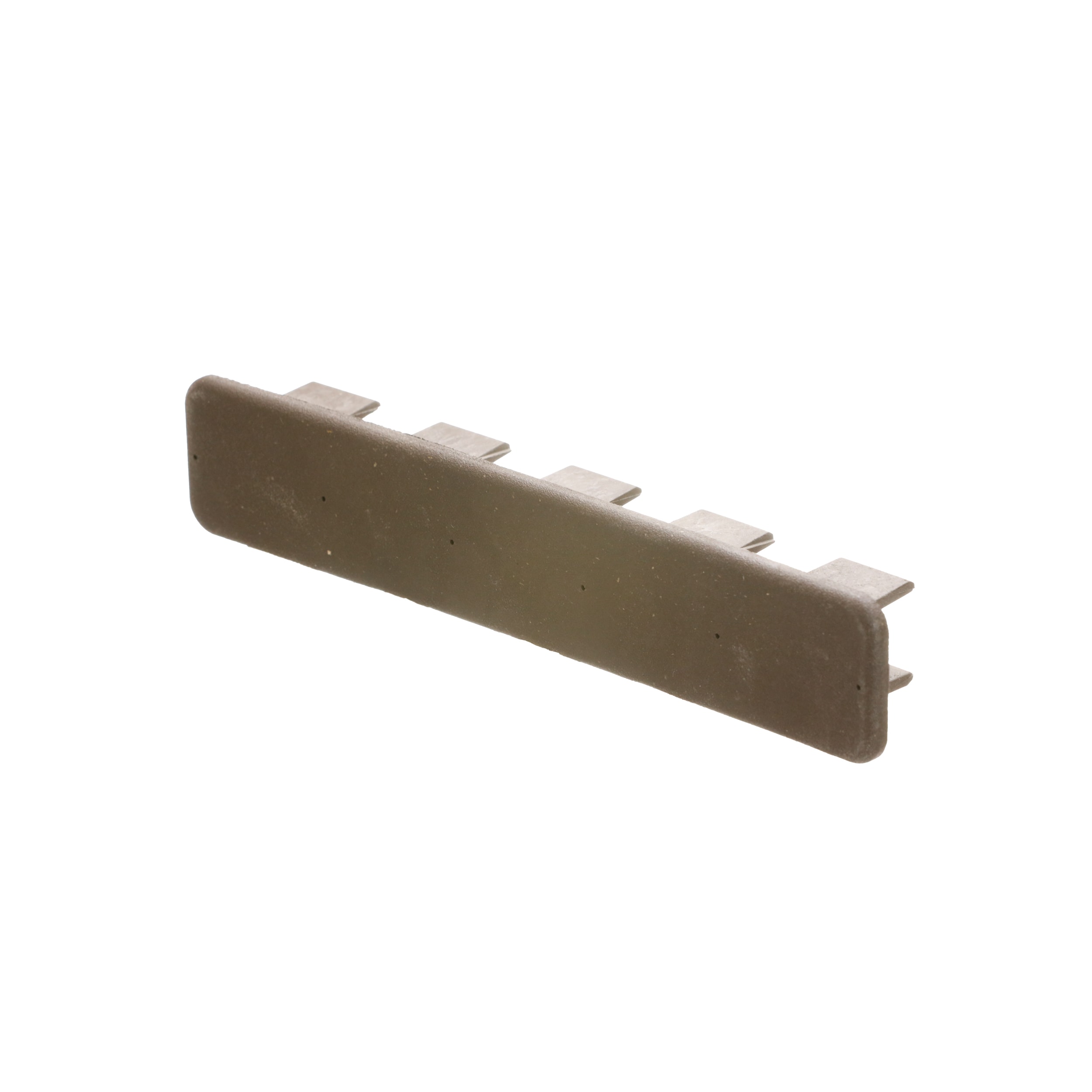 DuxxBak Composite Decking Commercial Dekk Walnut 8-in Brown Composite End cap 2 -Pack #DX-COMMDEKK-ENDCAPW