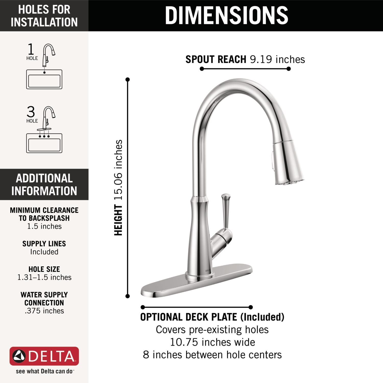Delta 9110-DST Kitchen-Faucets - View #4