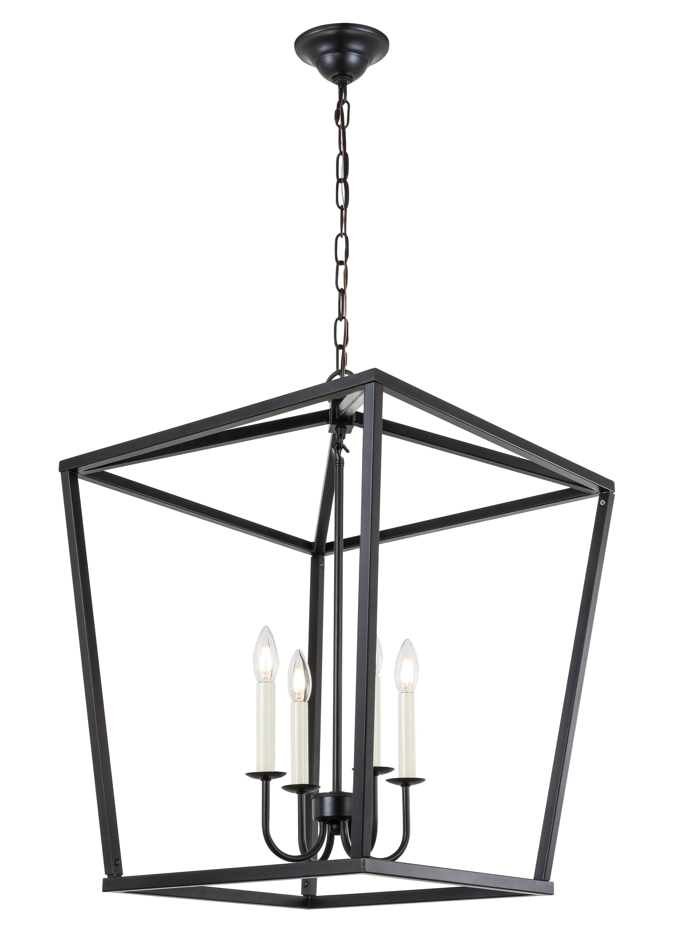 Elegant Decor HFDL18024D20BK Pendant-Lights - View #7