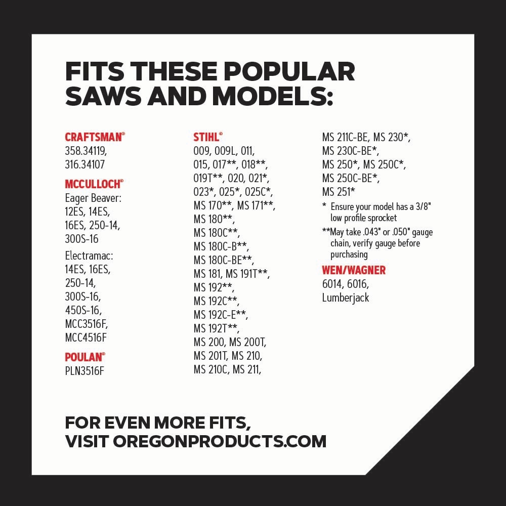 Oregon T55 Chain-Saw-Chains - View #2