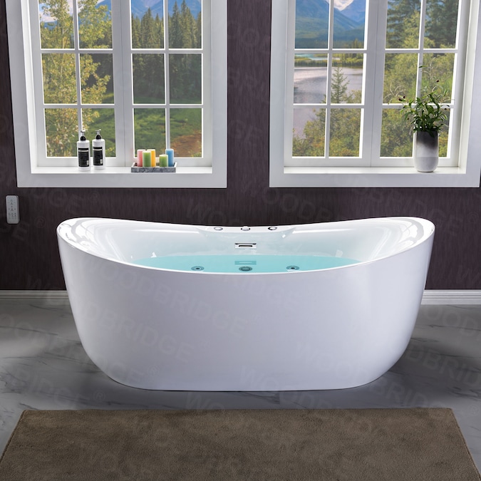 Drain Freestanding Whirlpool, Air Bath Bathtubs