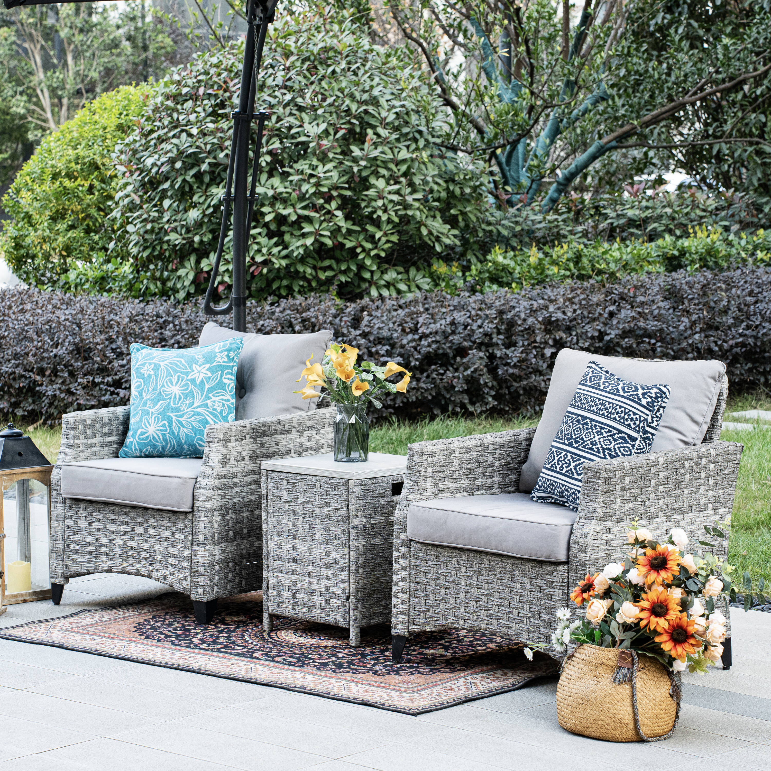 Direct Wicker DWG-1802SST Patio-Conversation-Sets - View #8