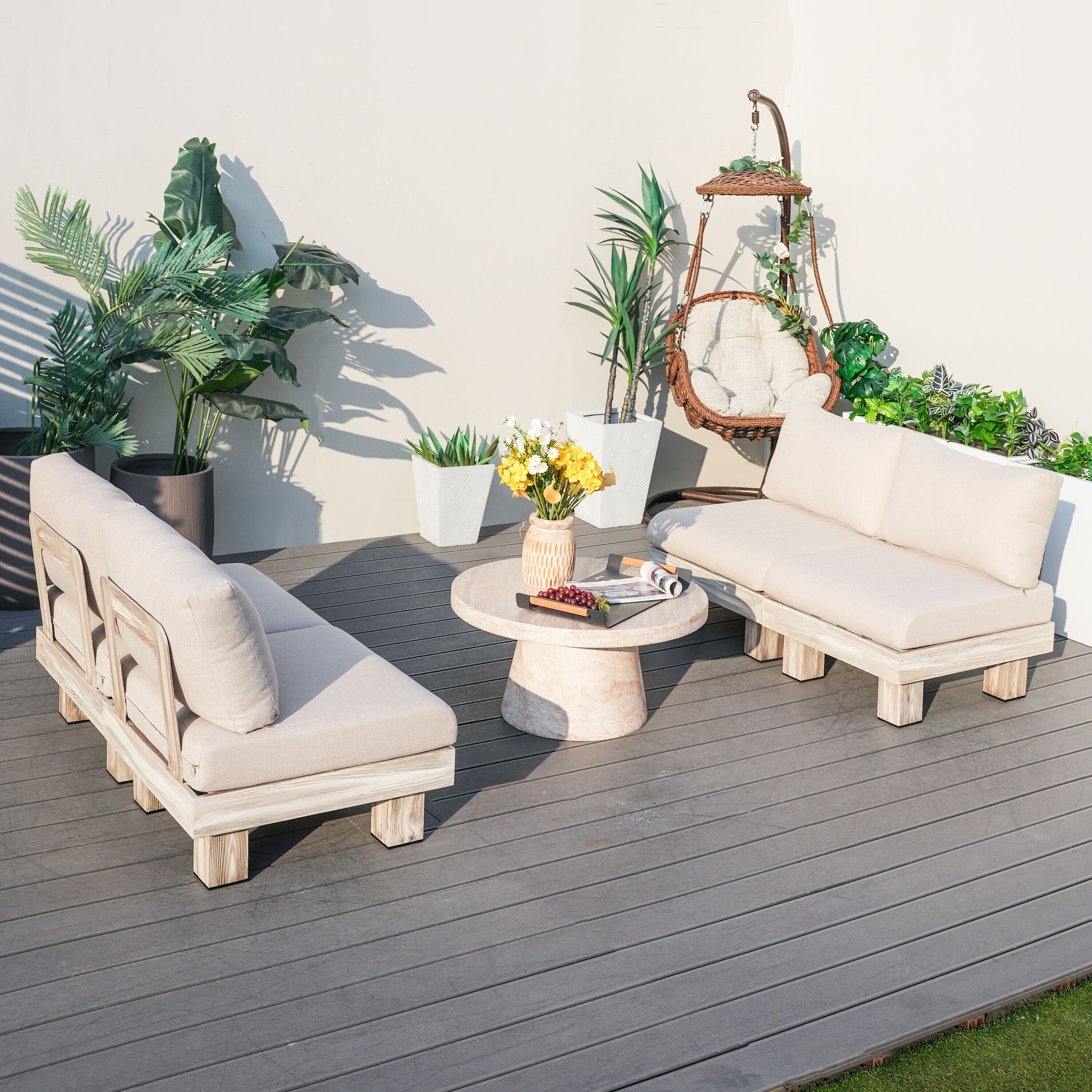Direct Wicker DWS-42510&24929TA Patio-Conversation-Sets - View #2