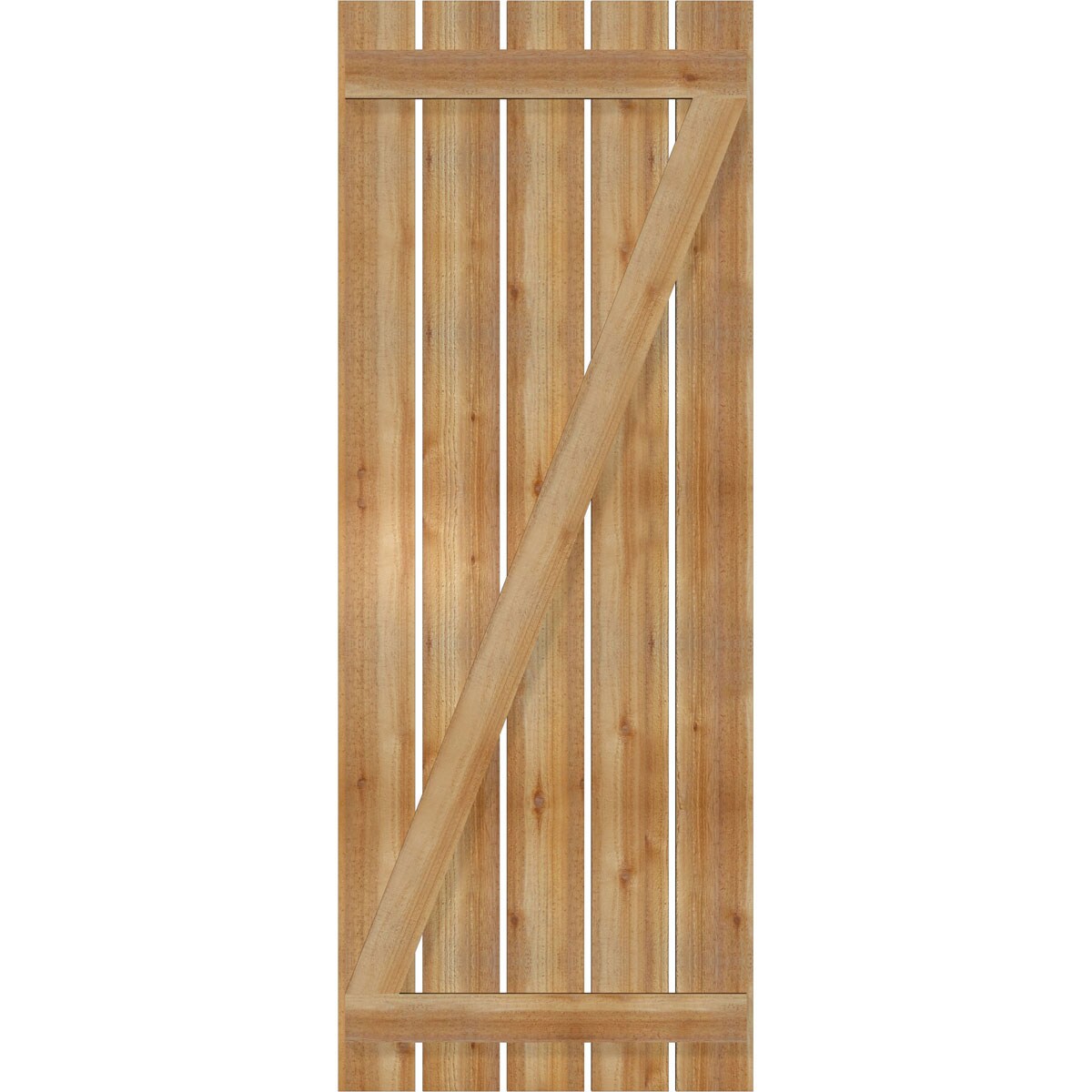 Ekena Millwork RBS06Z29X076RWR Exterior-Shutters - View #5