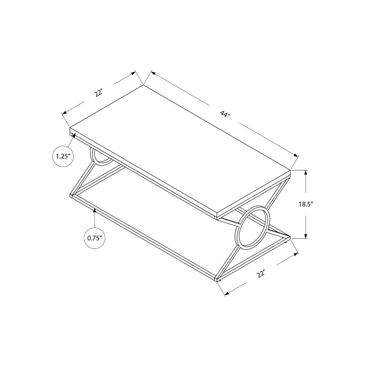 HomeRoots 333181 Coffee-Tables - View #3