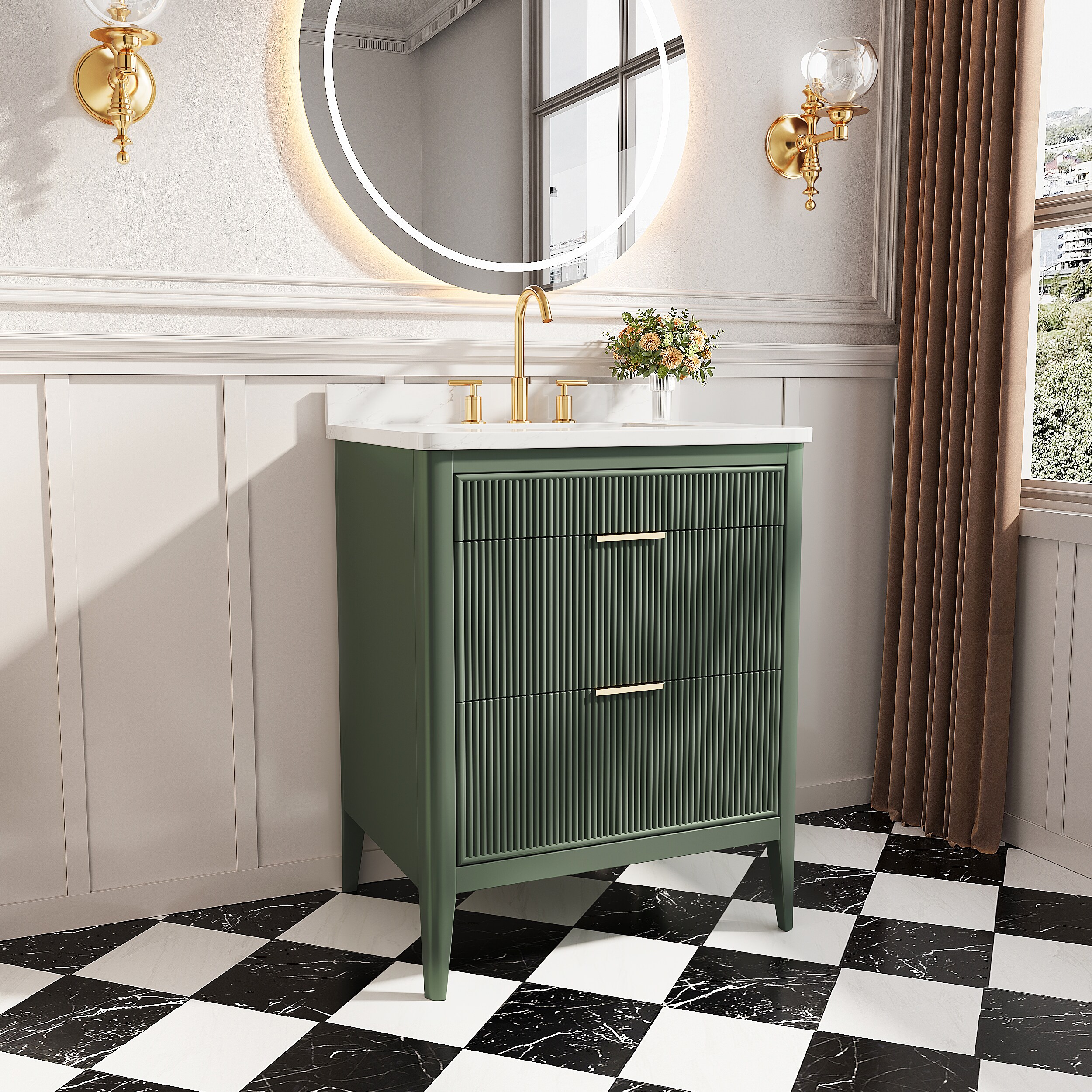WELLFOR WA-MBF-6048 Bath-Vanity-Combo - View #17