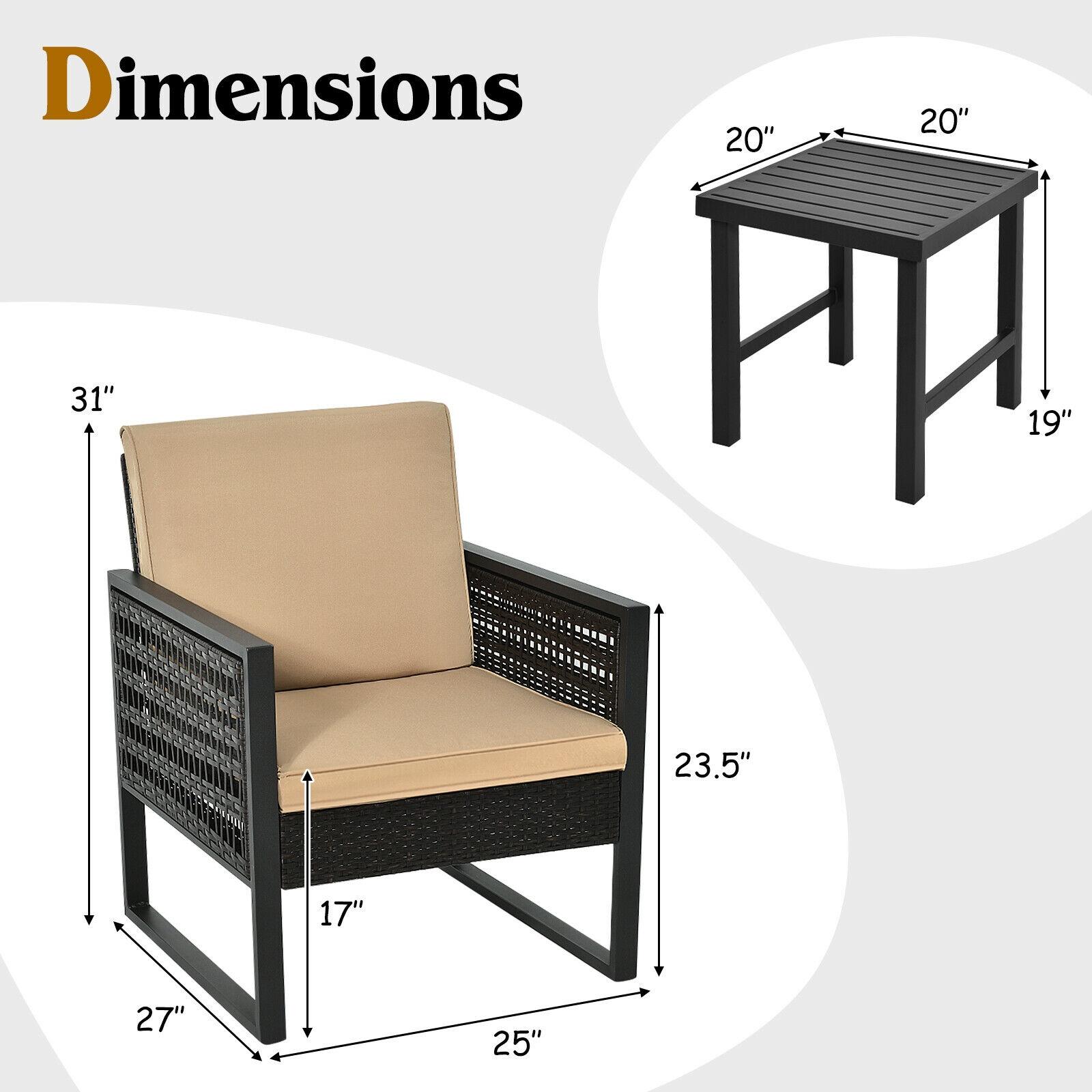 BABOOM BOM-W64402-CO Patio-Conversation-Sets - View #4