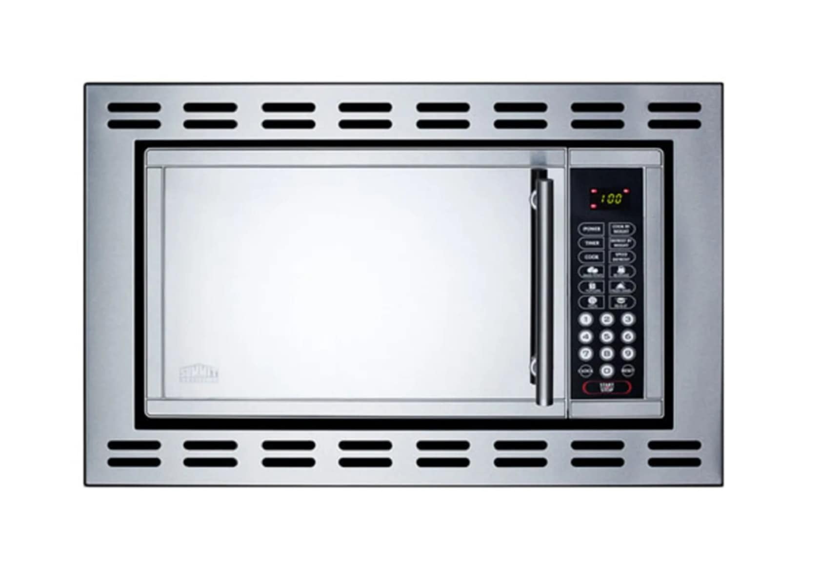 Summit Appliance SM903BSA Compact Microwave with USB Ports & Allocator