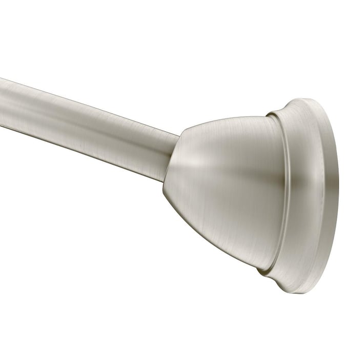 Moen 57 In To 60 Tension Mount, How To Install A Curved Tension Shower Curtain Rod