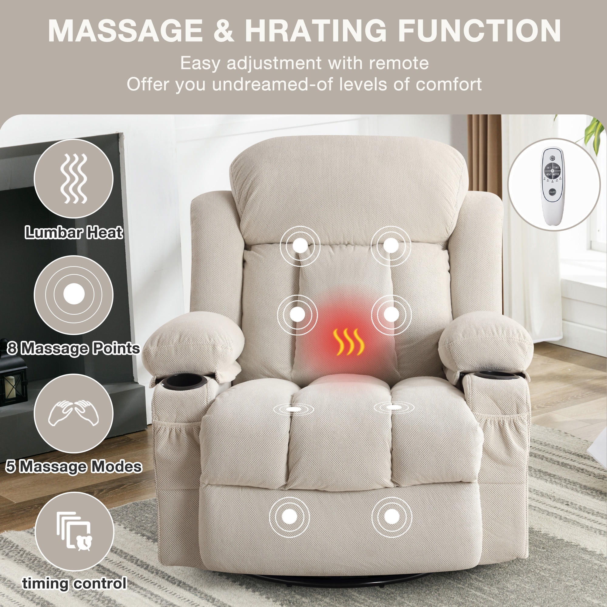 Mondawe OR-88AAD-US recliners - View #2