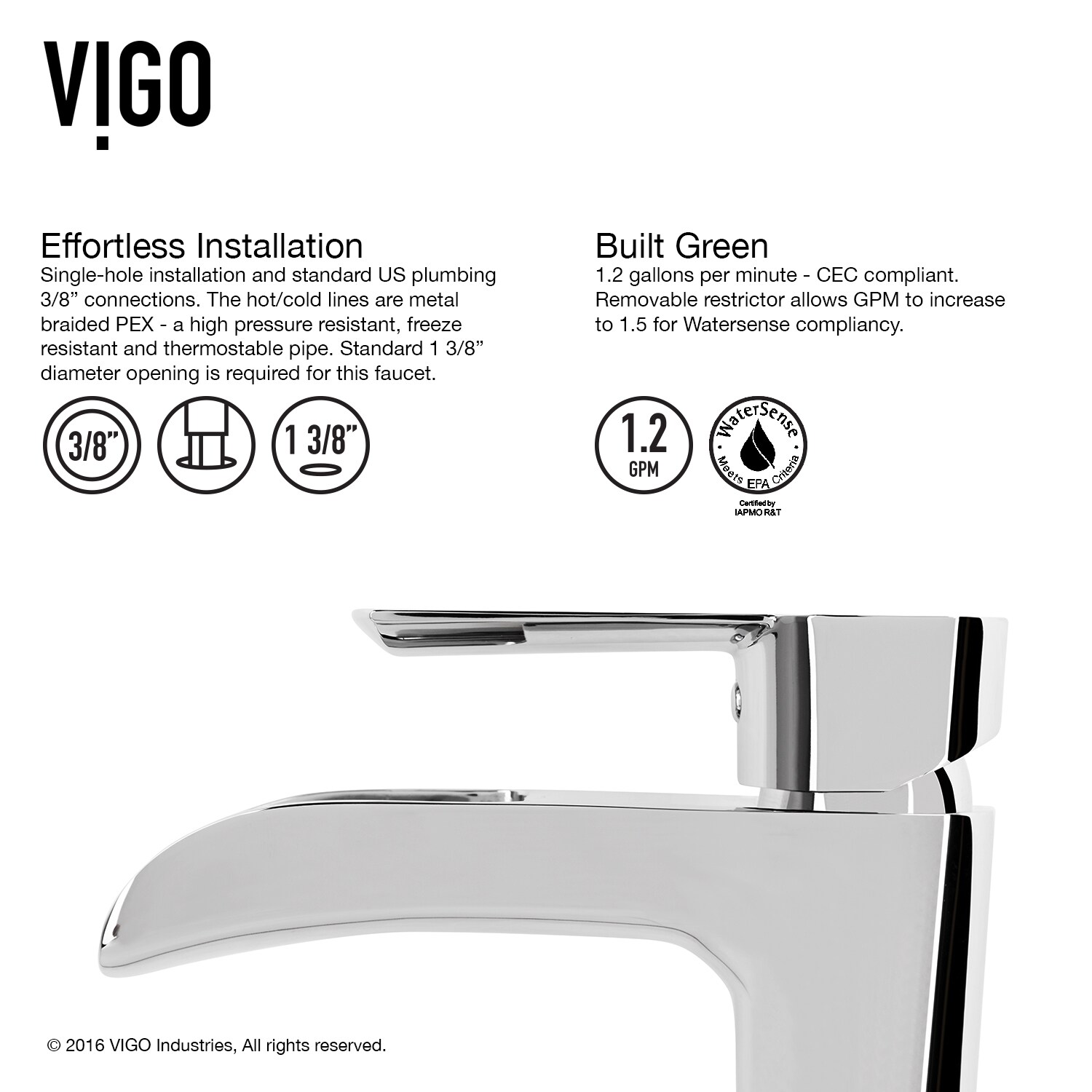 VIGO VGT1085MW Bath-Sink - View #11
