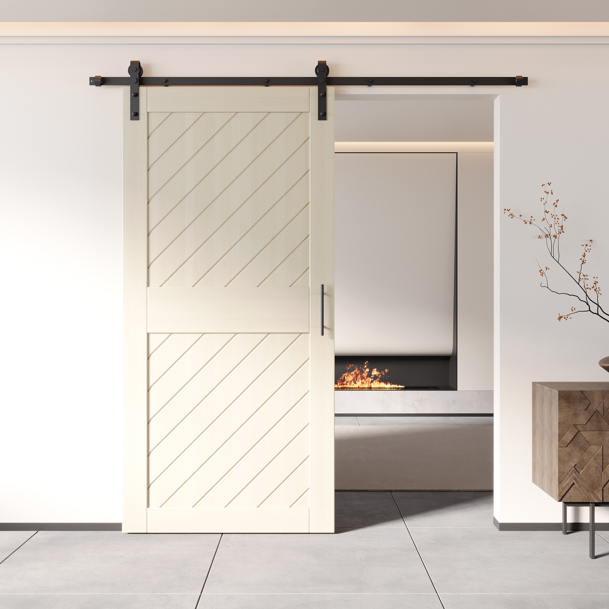 HOMACER YT1H066C-XT1-3284-TG Barn-Doors - View #8