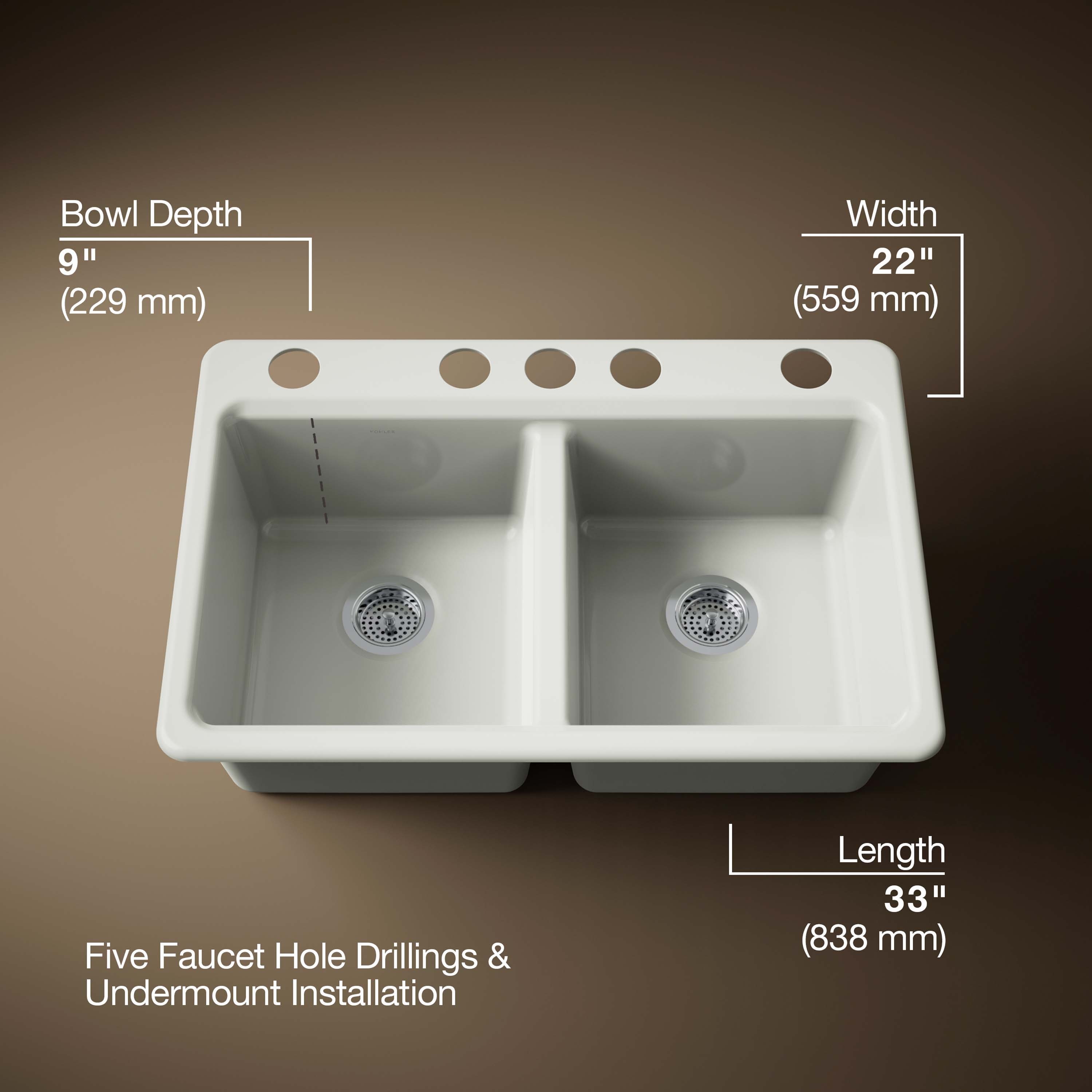 KOHLER 8679-5UPC-NY Kitchen-Sinks - View #3
