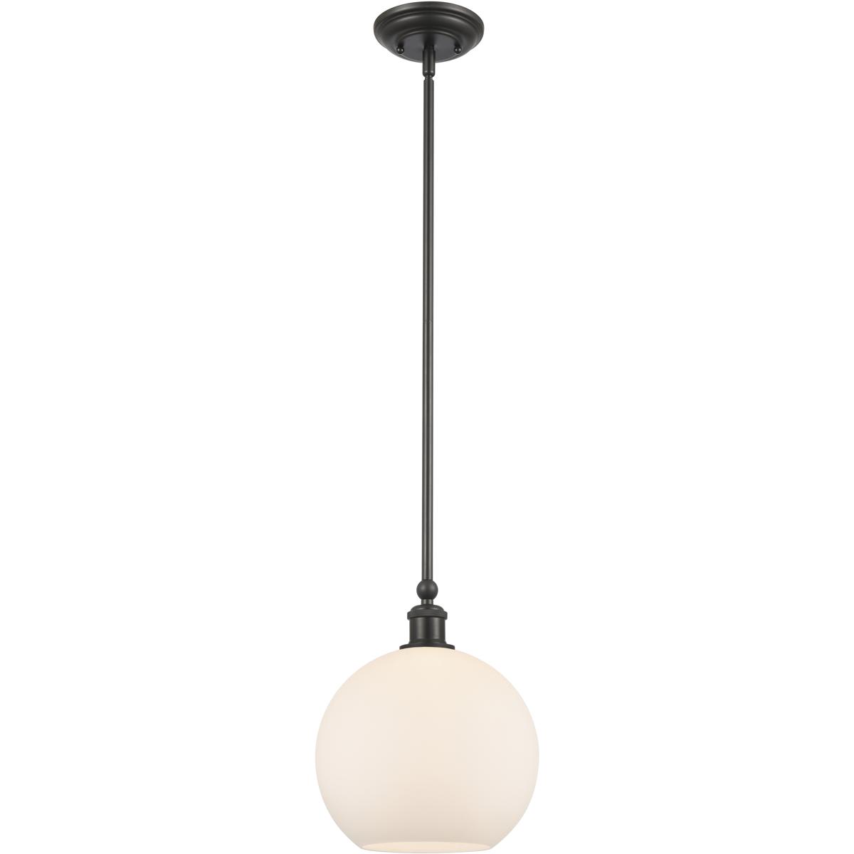 Innovations Lighting - 341-1S-BK-G121-10 Ballston Concord Mini Pendant Matte Black