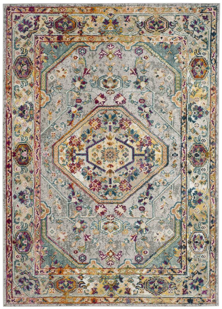 Safavieh Savannah 3 x 5 Orange/Orange Indoor Floral/Botanical Oriental Throw Rug