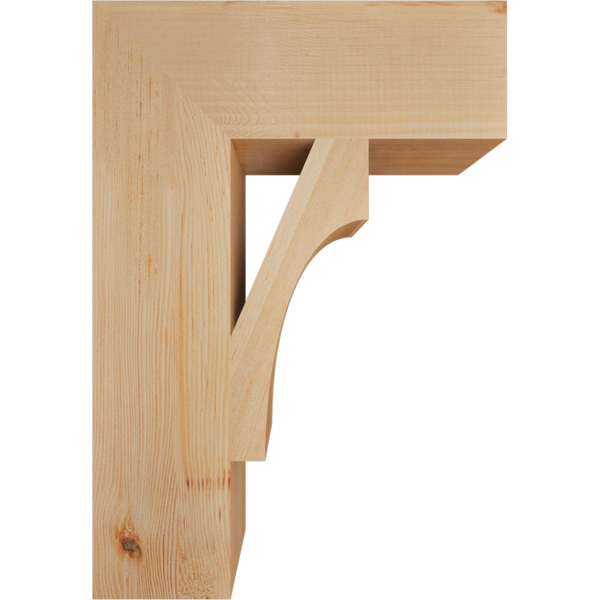 Ekena Millwork BKT06X18X26WTL05SDF Exterior-Brackets-Braces - View #3